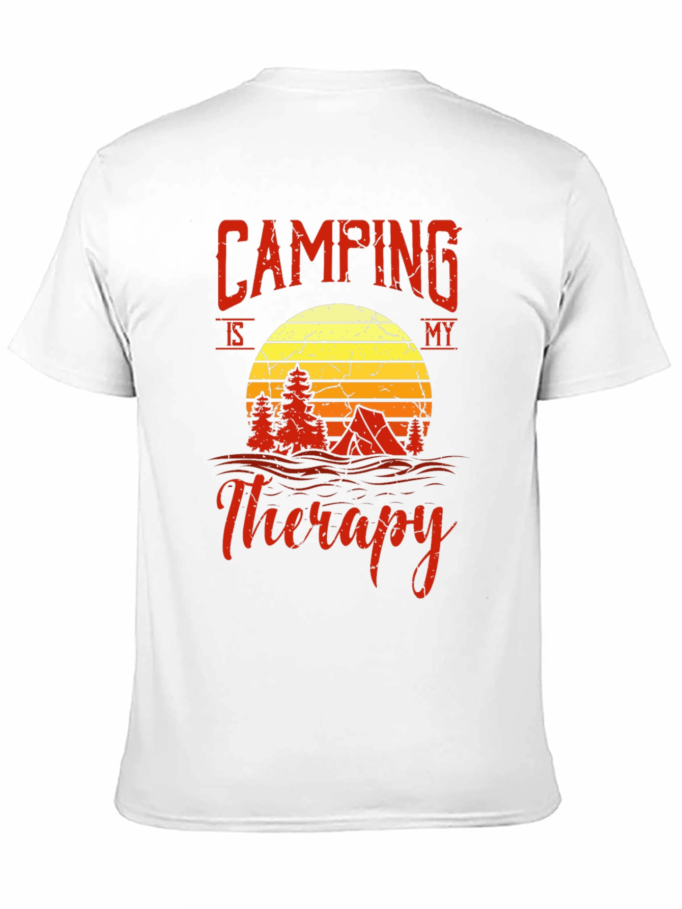 Camping Is My Therapy T-Shirt