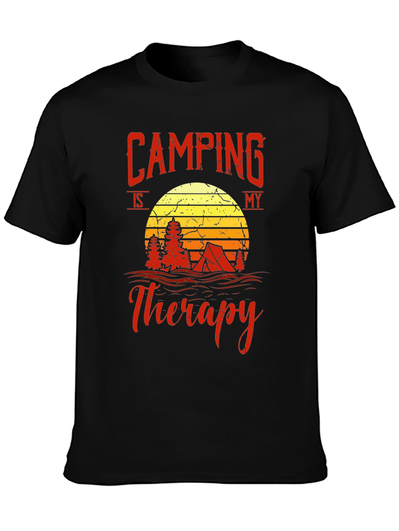 Camping Is My Therapy T-Shirt