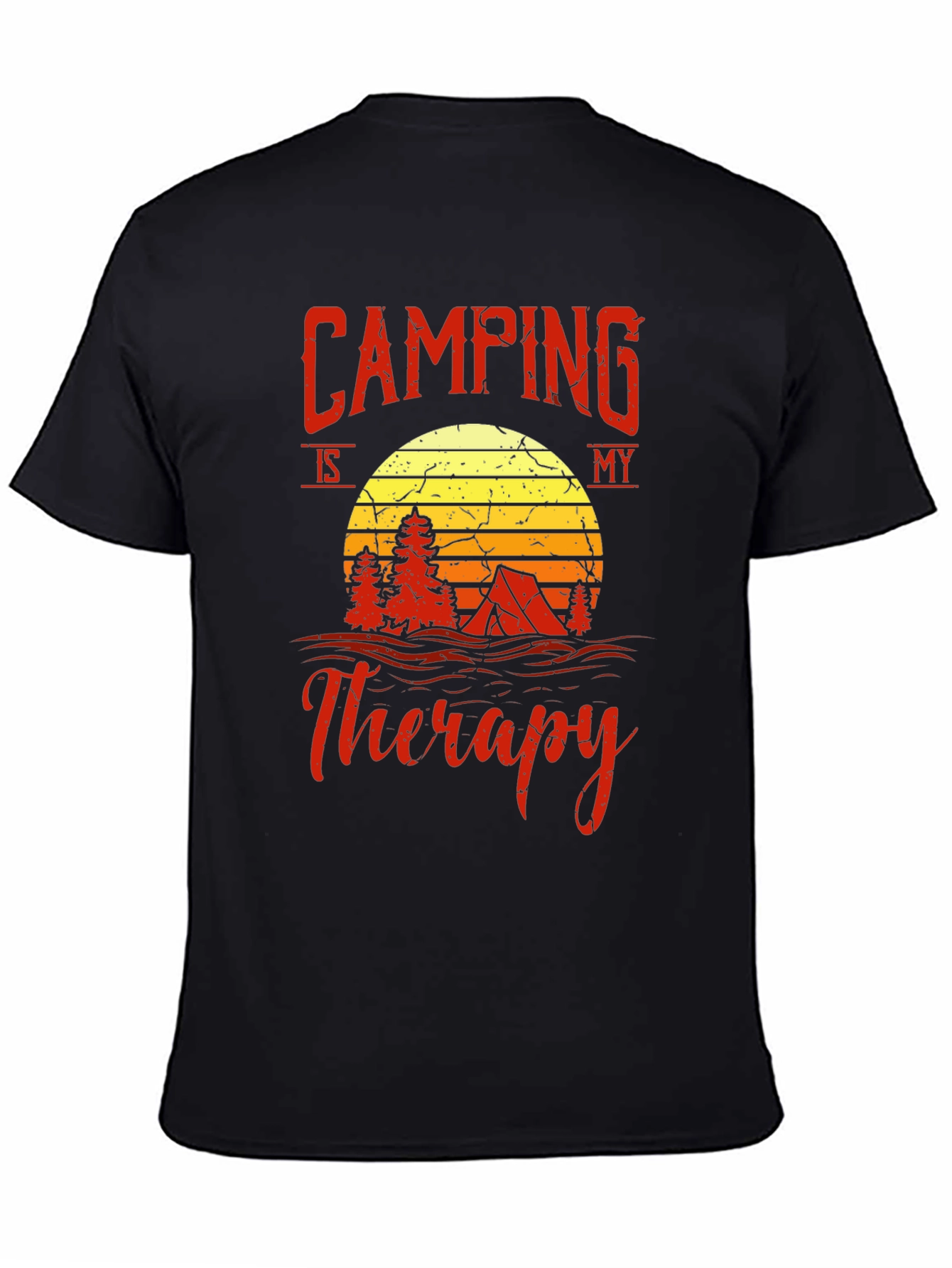 Camping Is My Therapy T-Shirt