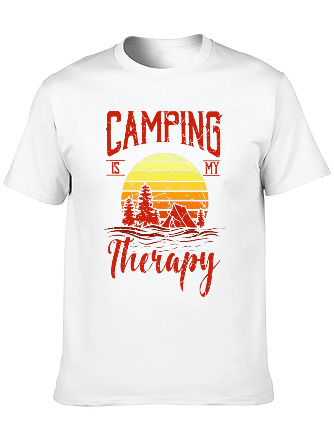 Camping Is My Therapy T-Shirt