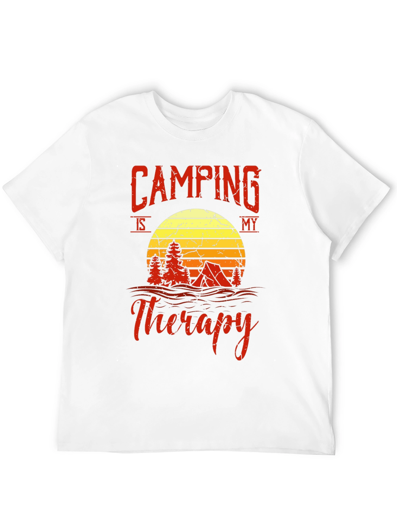 Camping Is My Therapy T-Shirt