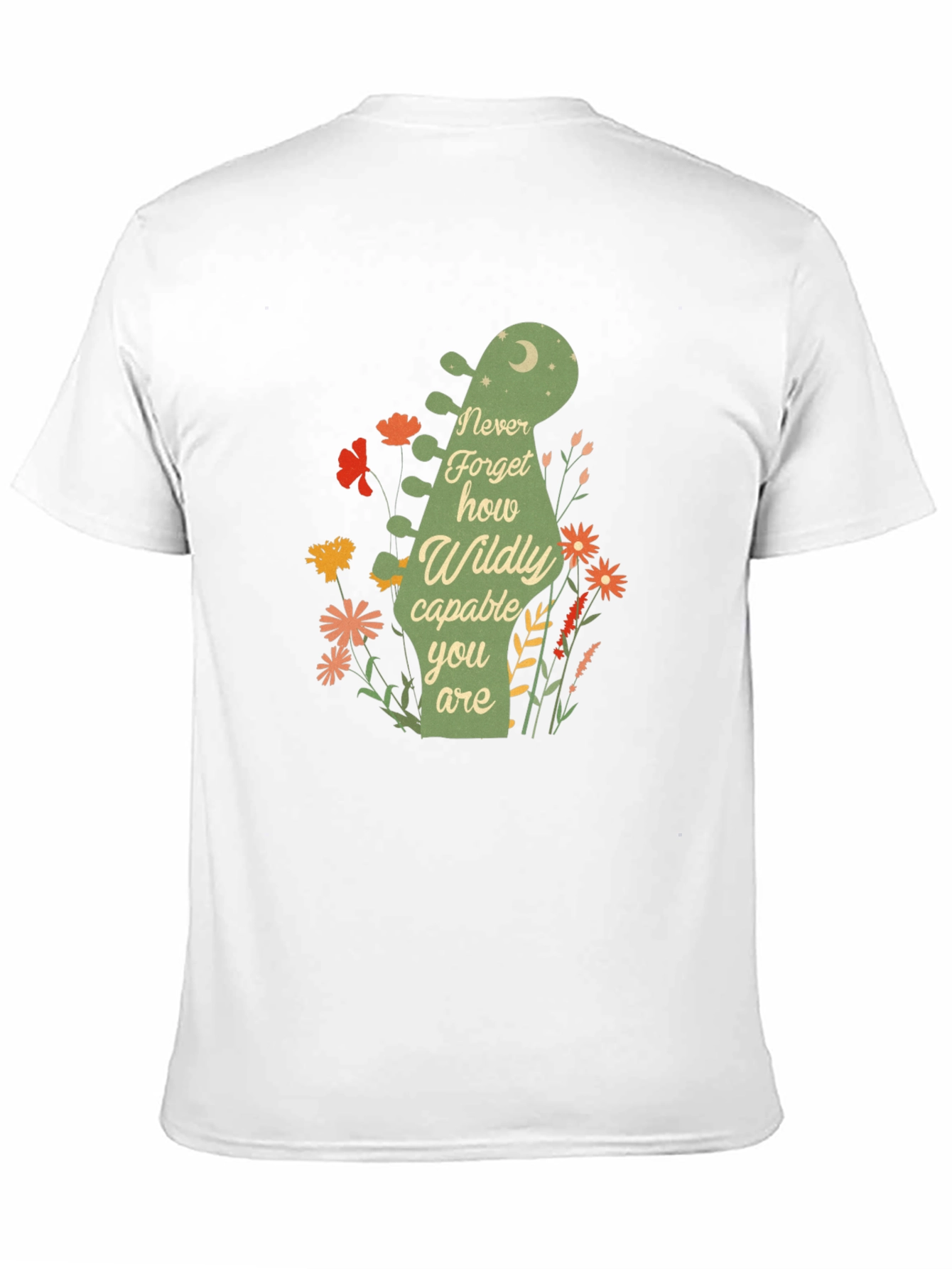 Never Forget Guitar Head T-Shirt
