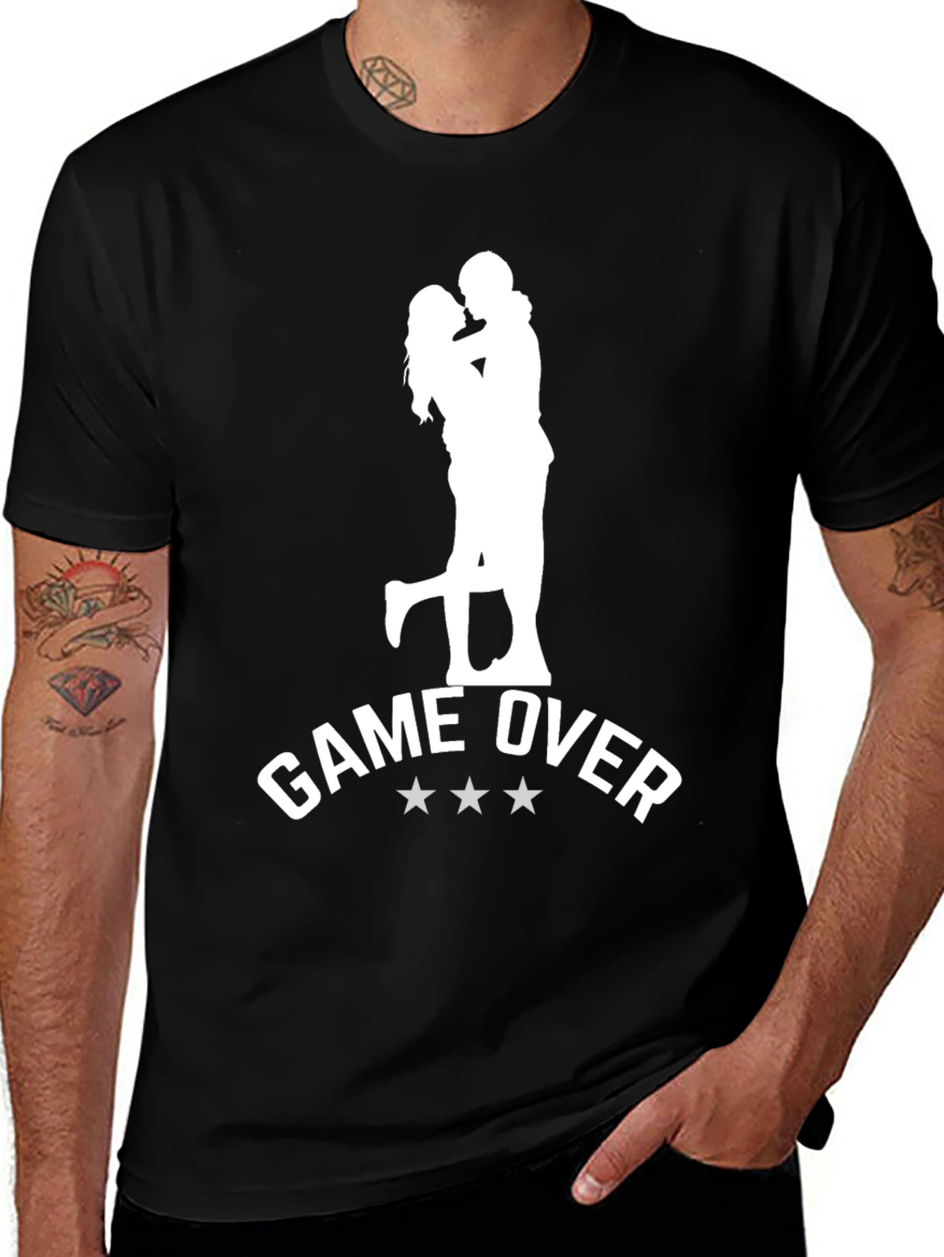 Game Over T-Shirt - Groom Wedding Tee