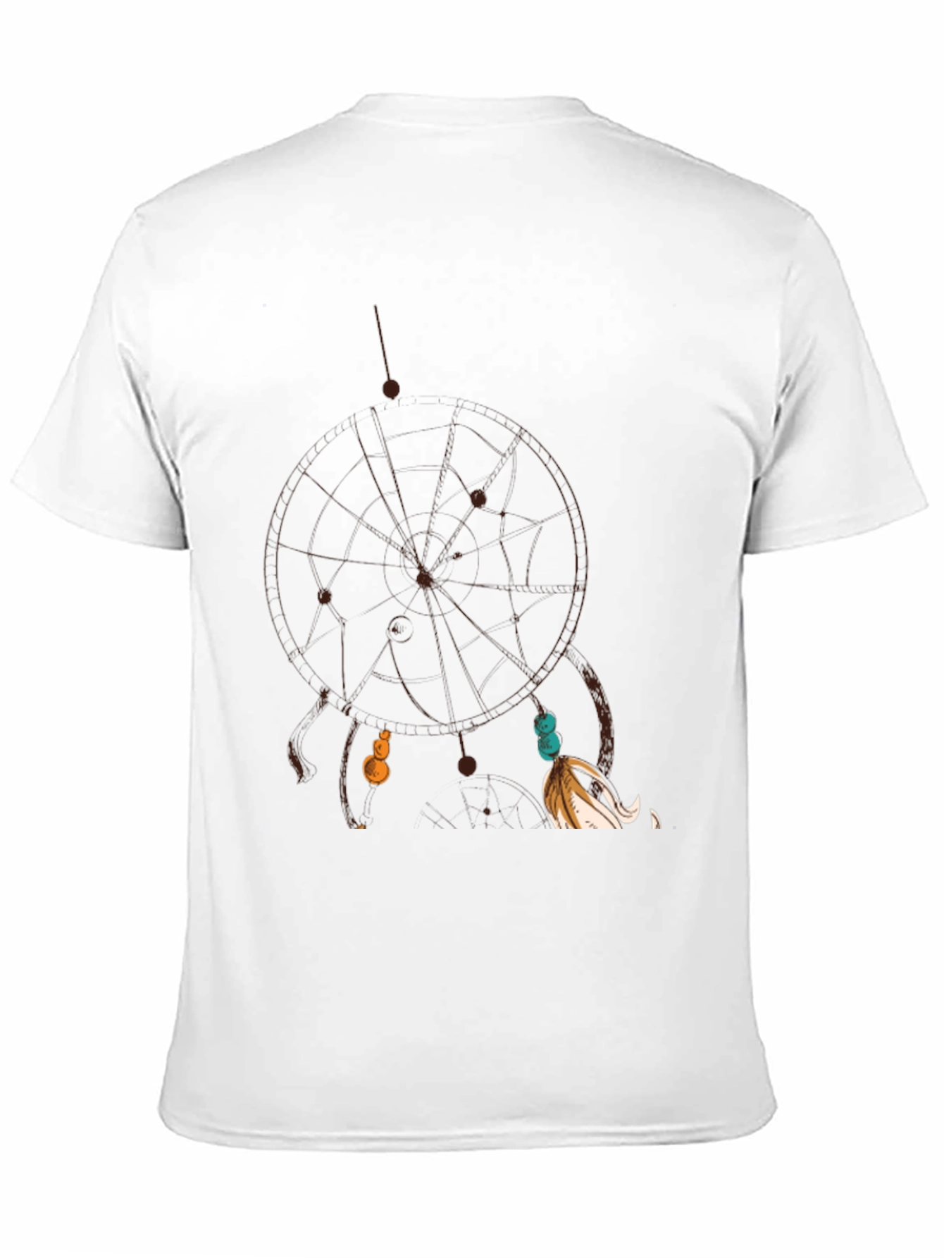 Dream Catcher Graphic Black T-Shirt