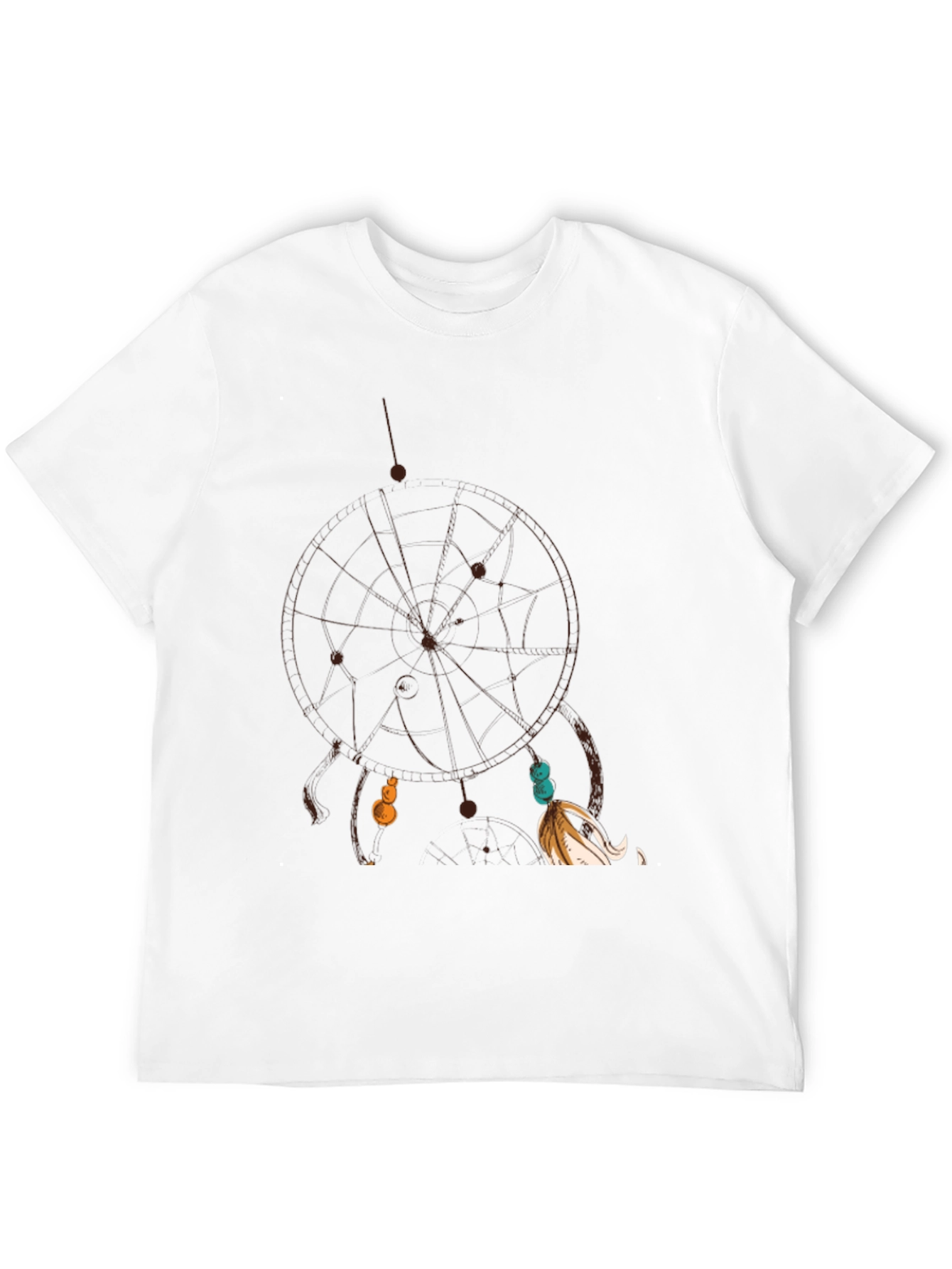 Dream Catcher Graphic Black T-Shirt