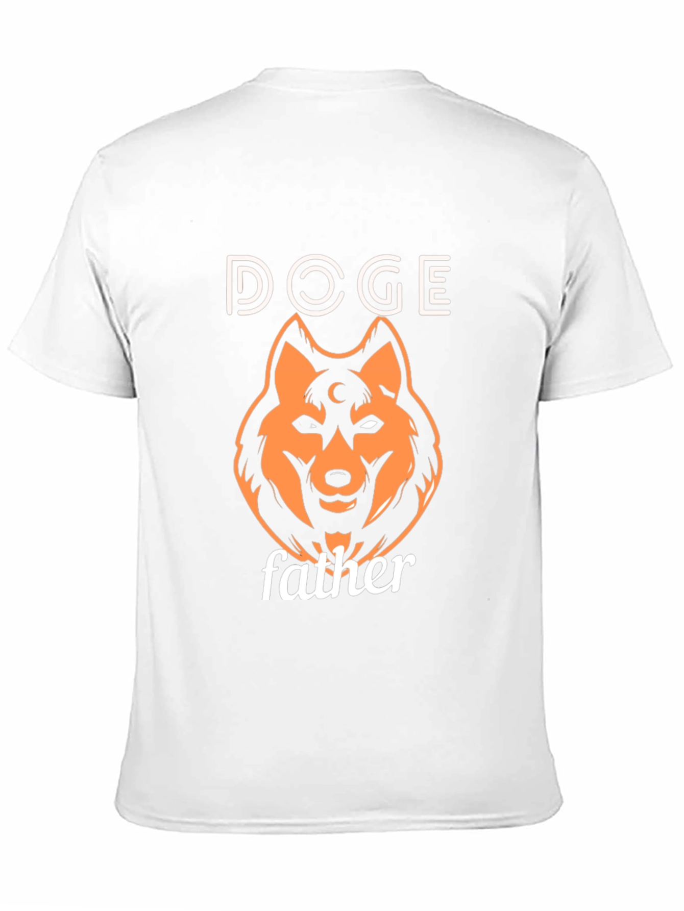 Doge Father Black T-Shirt - Novelty Meme Tee