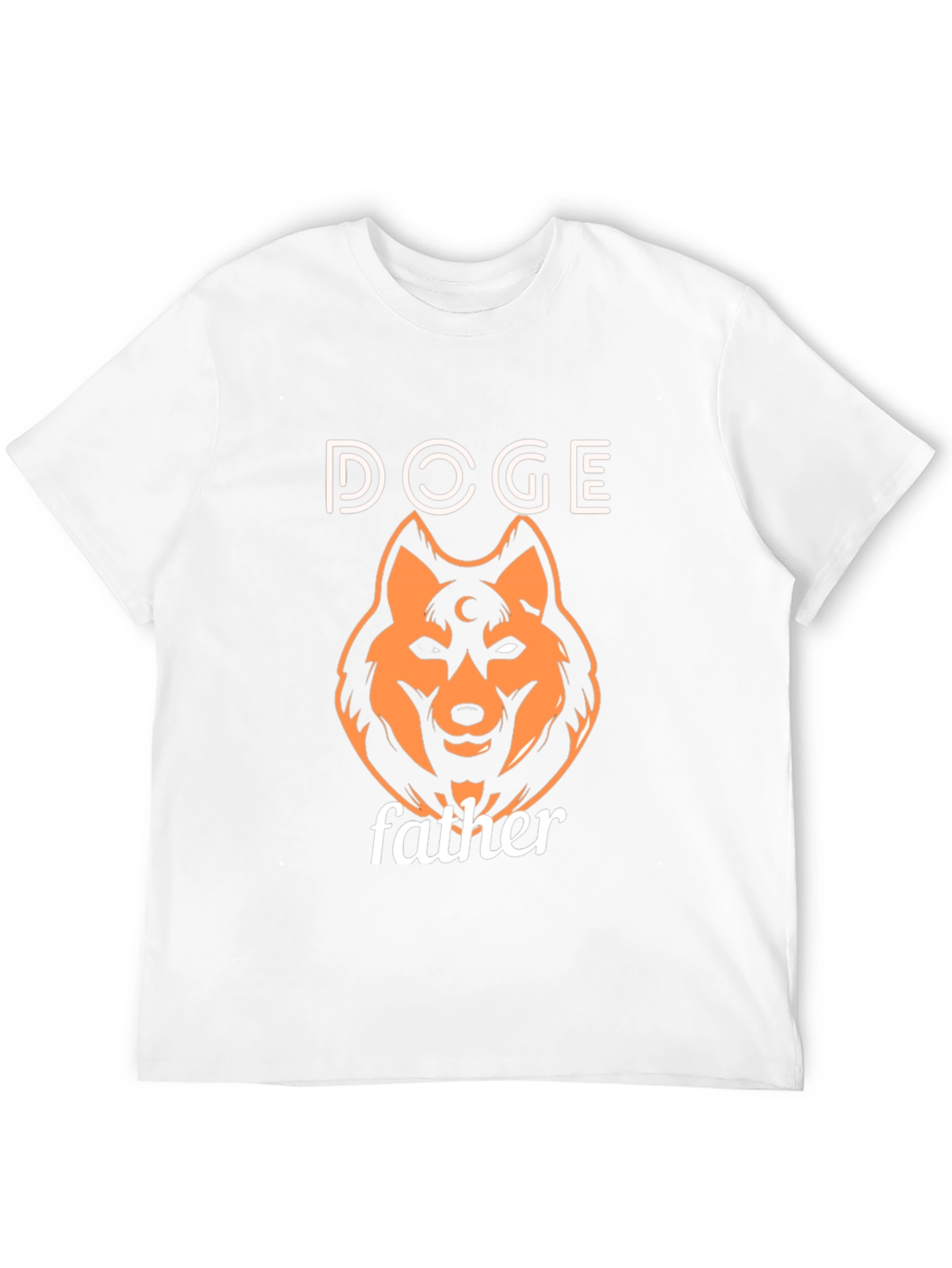 Doge Father Black T-Shirt - Novelty Meme Tee