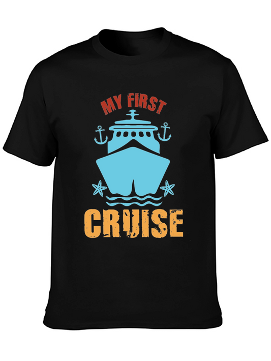 My First Cruise T-Shirt - Vacation Souvenir
