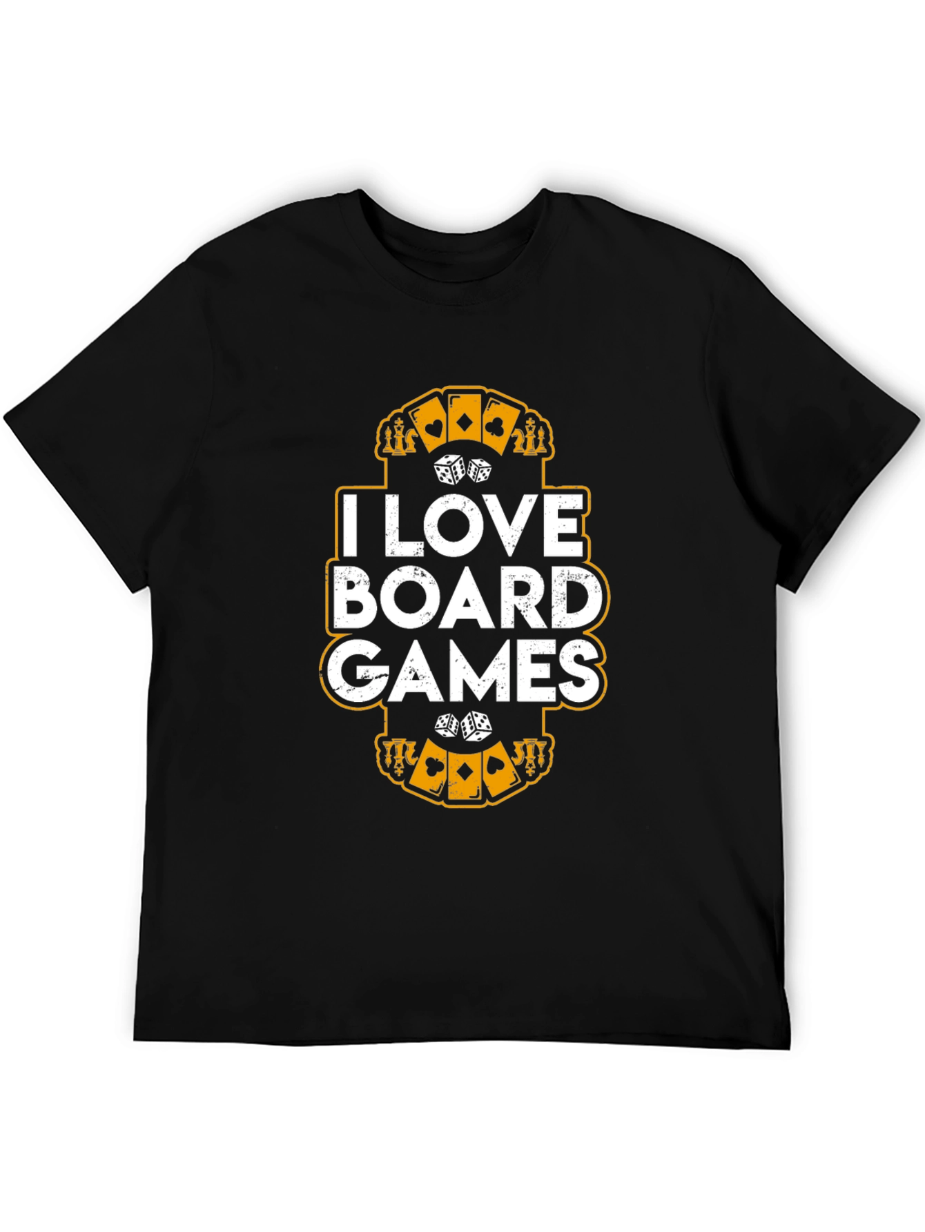 I Love Board Games T-Shirt - Unisex Graphic Tee