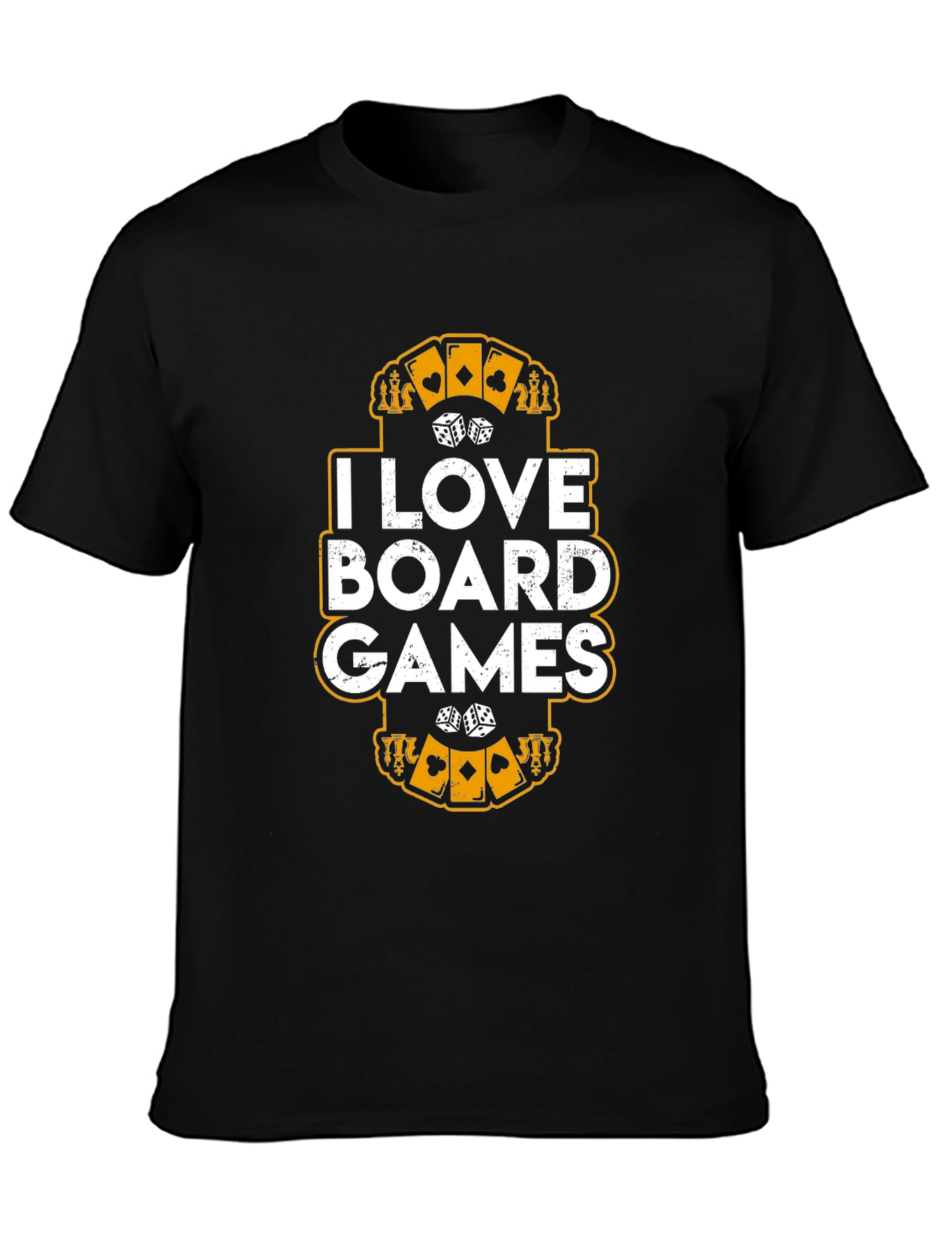 I Love Board Games T-Shirt - Unisex Graphic Tee