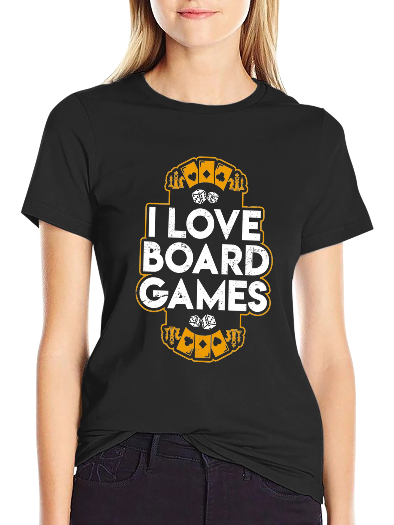 I Love Board Games T-Shirt - Unisex Graphic Tee