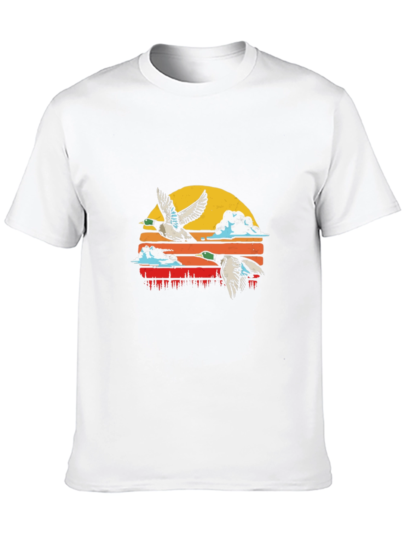Duck Sunset Graphic Tee