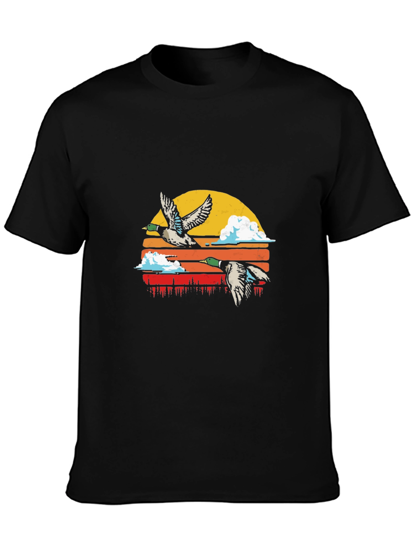 Duck Sunset Graphic Tee