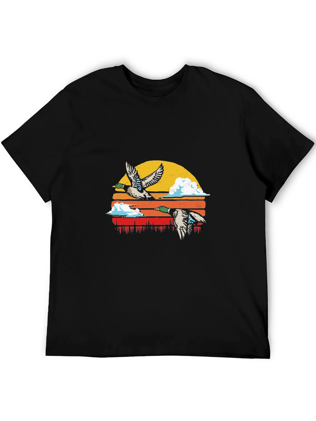 Duck Sunset Graphic Tee