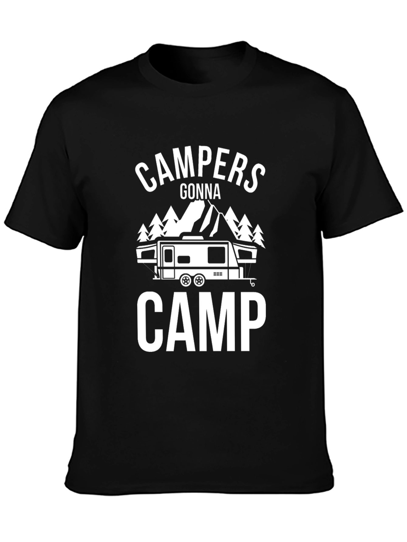Campers Gonna Camp Graphic T-Shirt