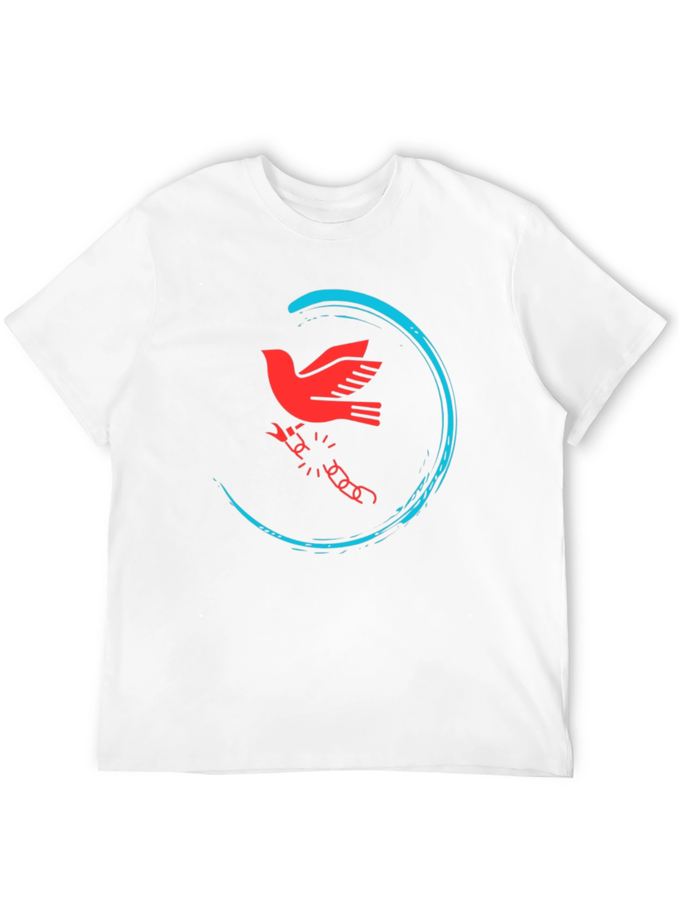 Freedom Dove Graphic Tee - Black