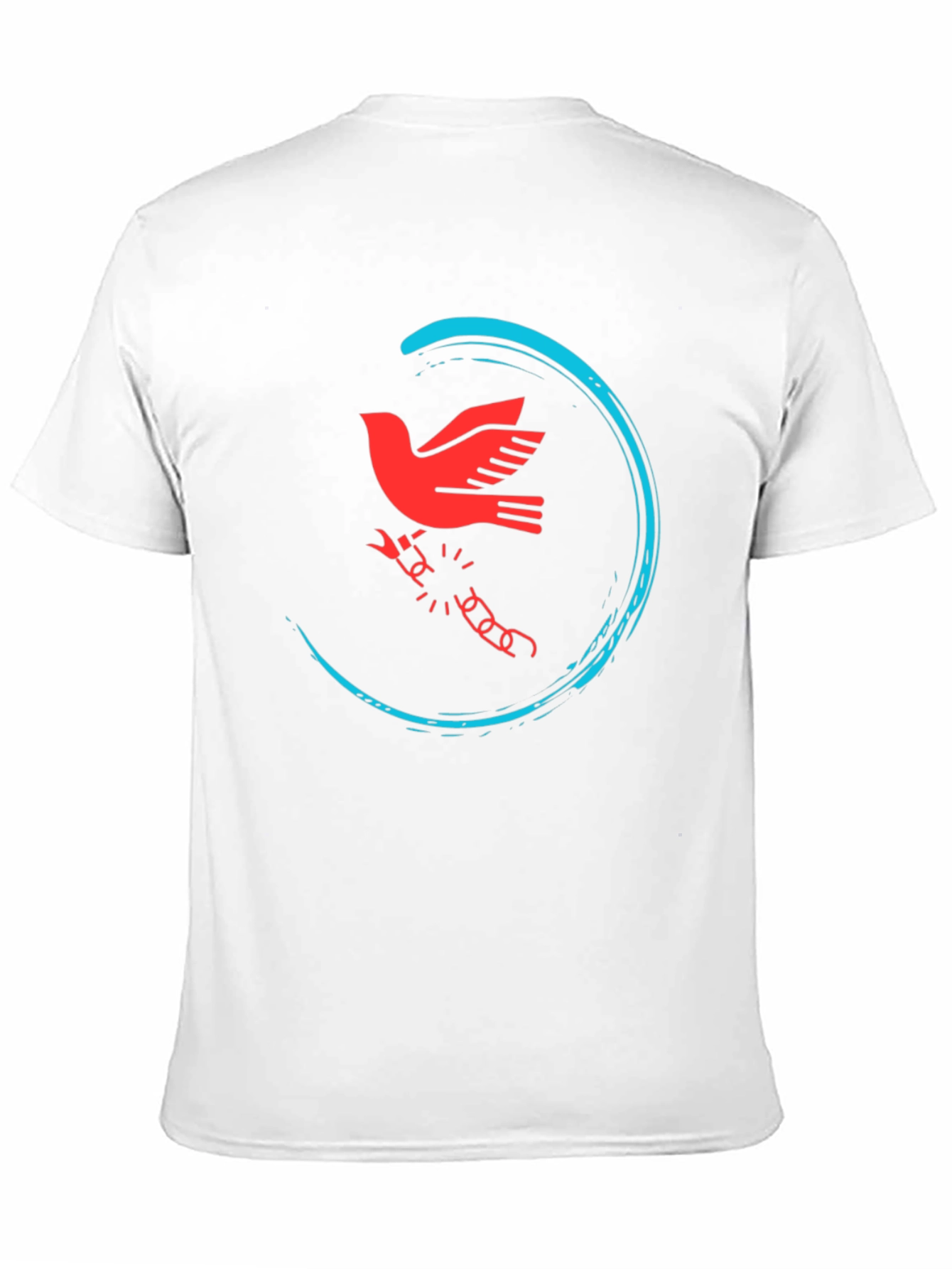 Freedom Dove Graphic Tee - Black