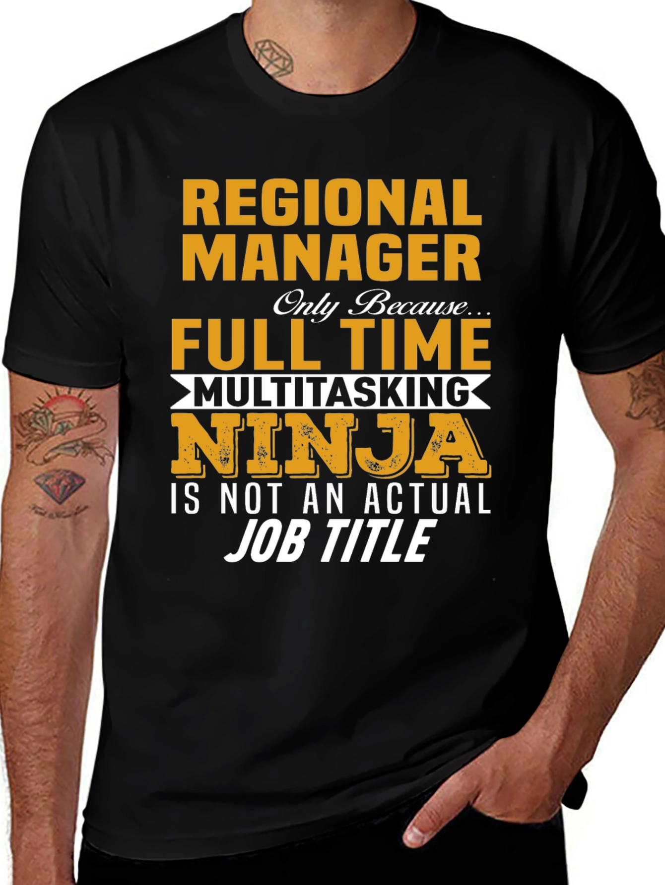 Regional Manager Multitasking Ninja T-Shirt