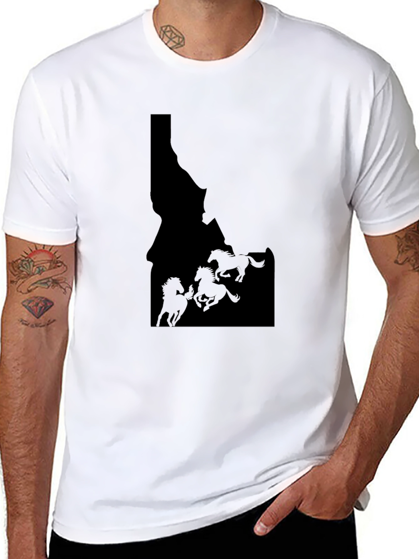 Idaho Horse State T-Shirt
