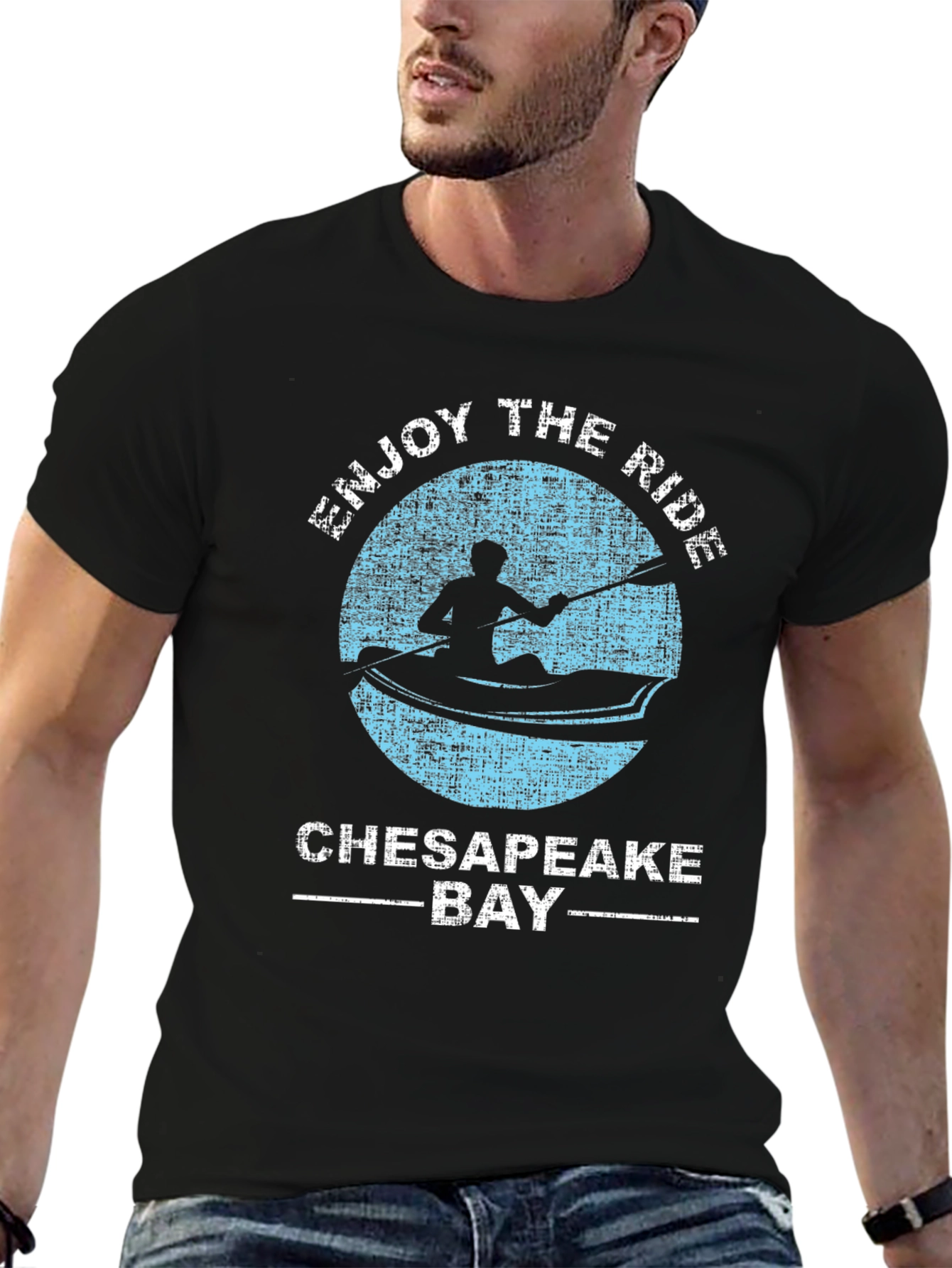 Chesapeake Bay Kayak T-Shirt - Enjoy the Ride