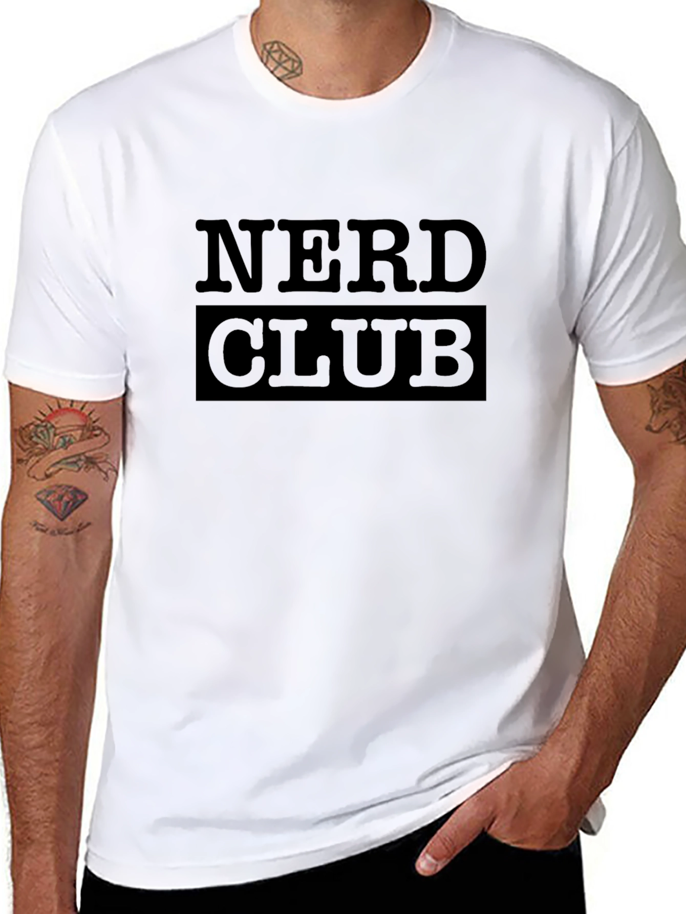 Nerd Club T-Shirt - Dark Academia Style