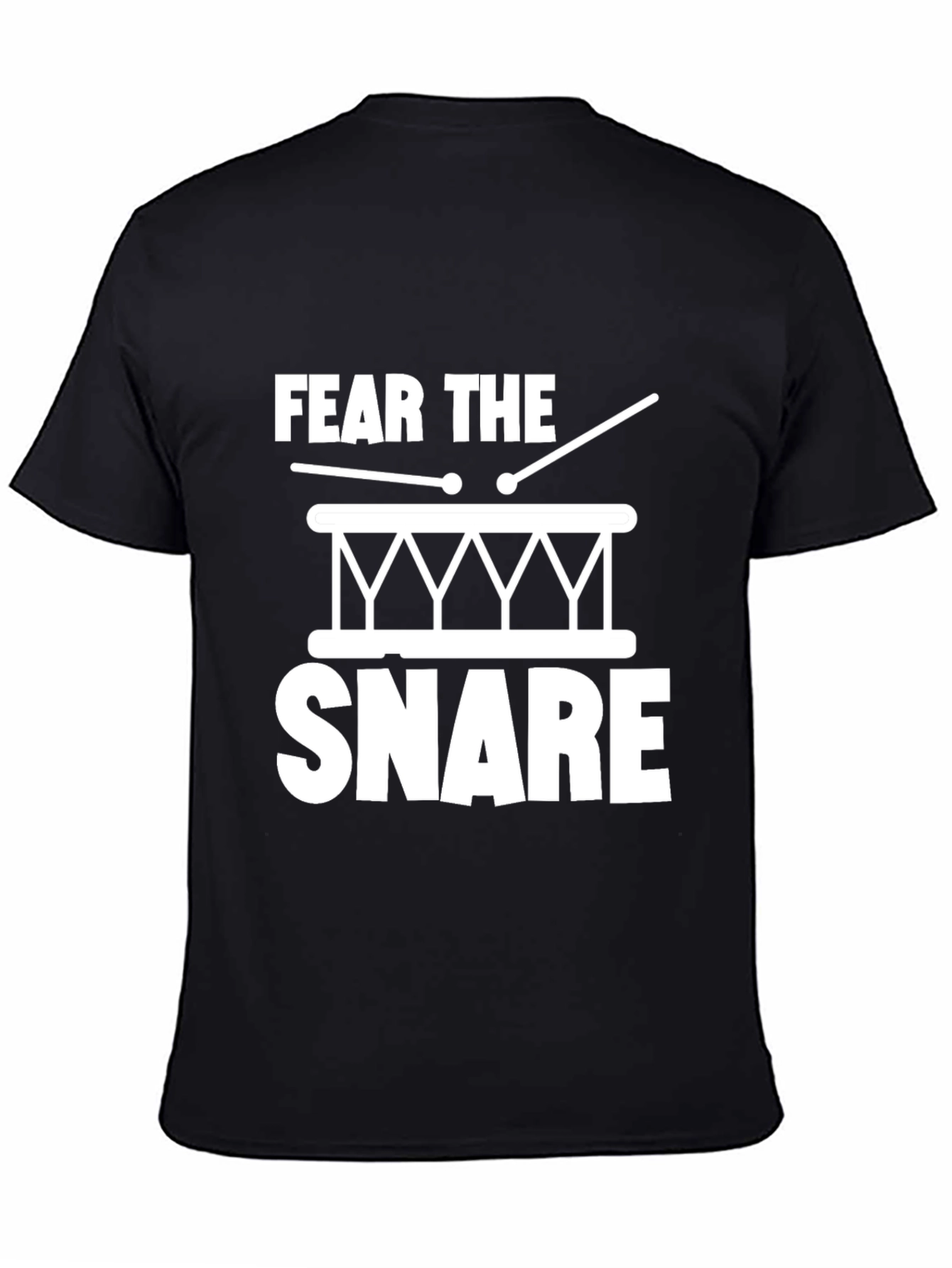 Fear The Snare Drummer T-Shirt - Musician Tee