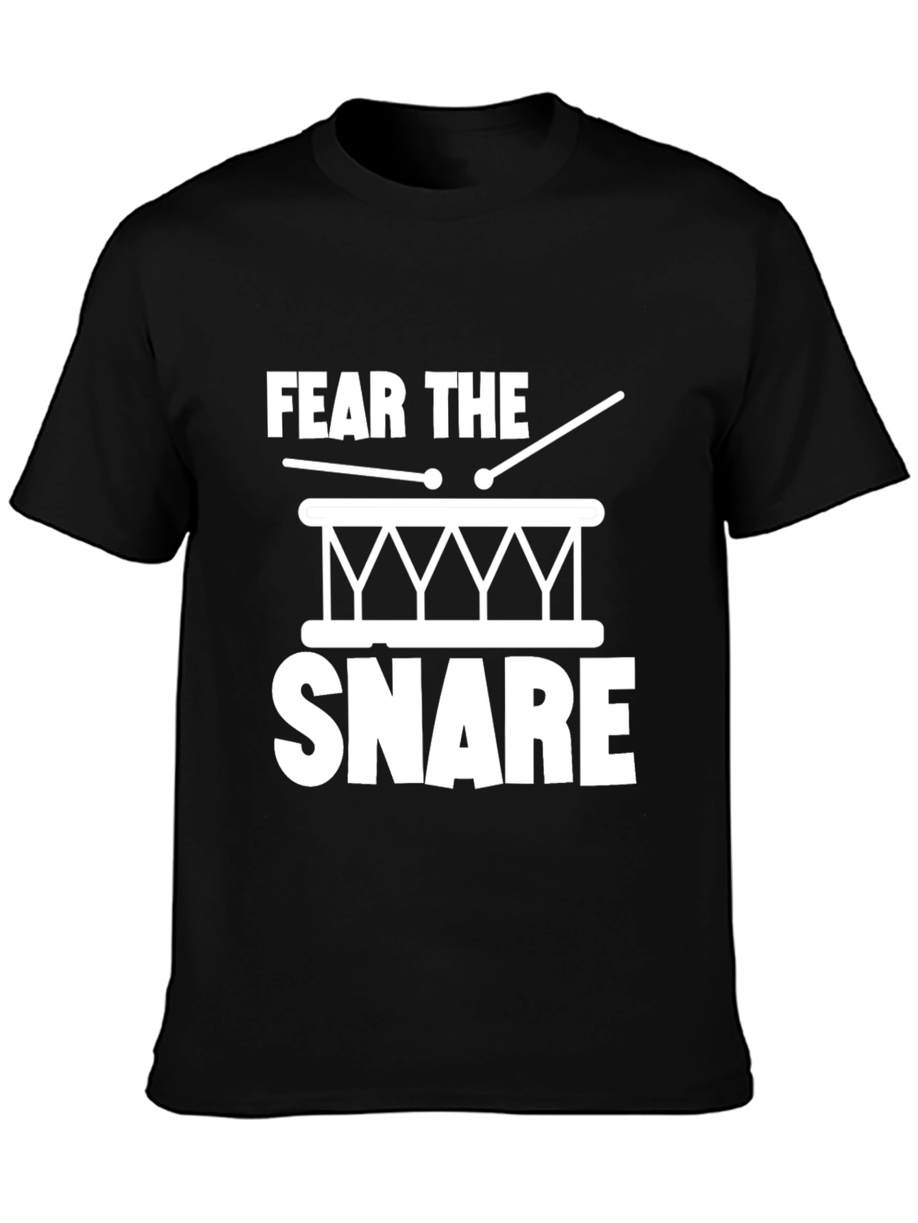Fear The Snare Drummer T-Shirt - Musician Tee