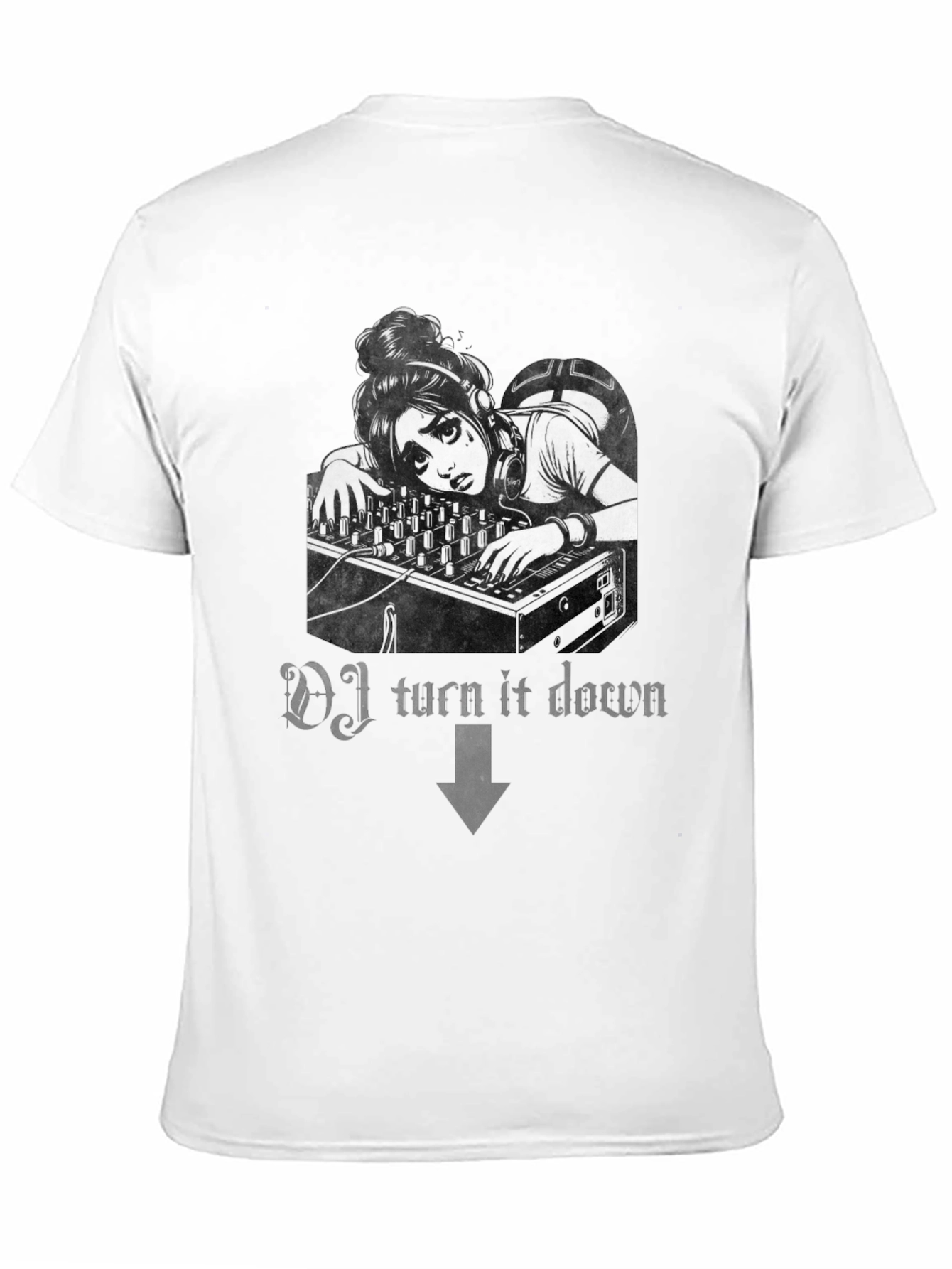 DJ Turn It Down Graphic Tee