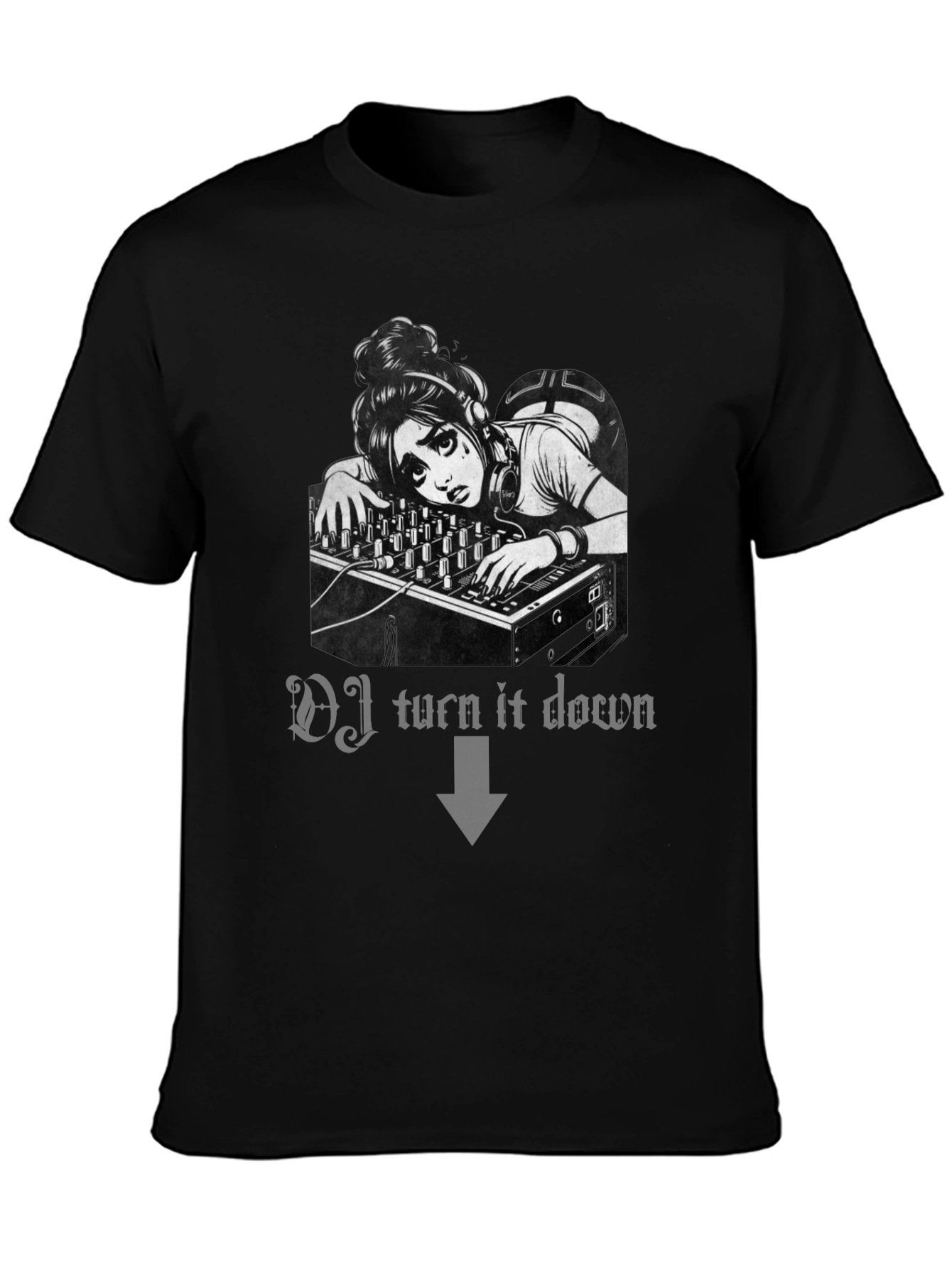 DJ Turn It Down Graphic Tee
