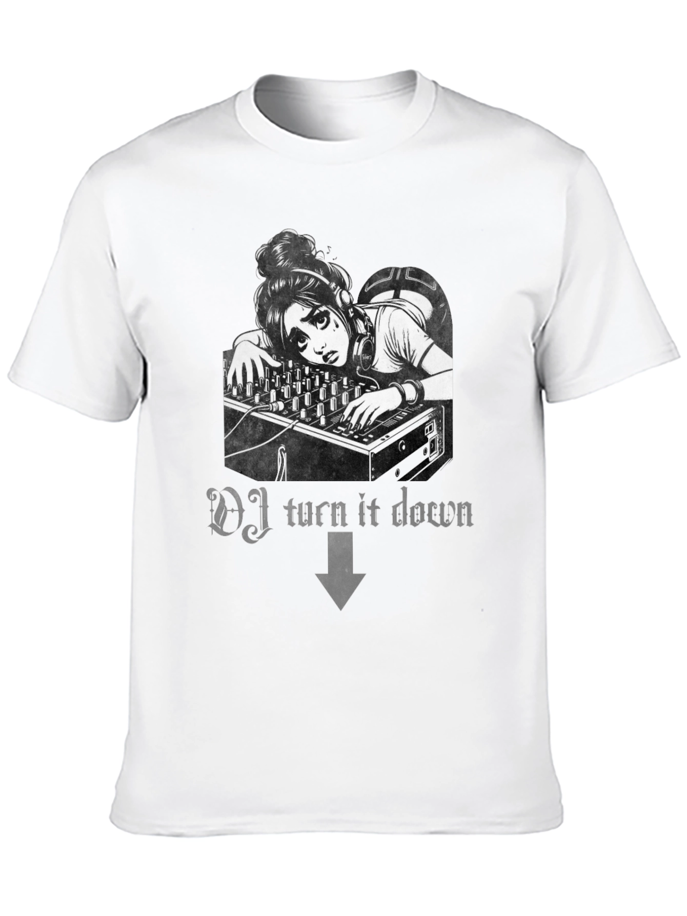 DJ Turn It Down Graphic Tee