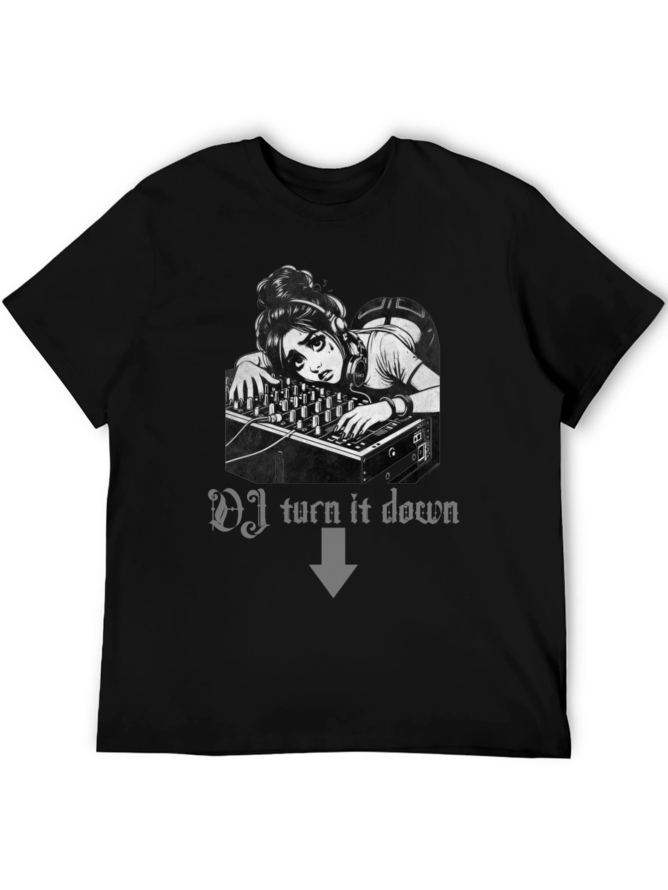DJ Turn It Down Graphic Tee