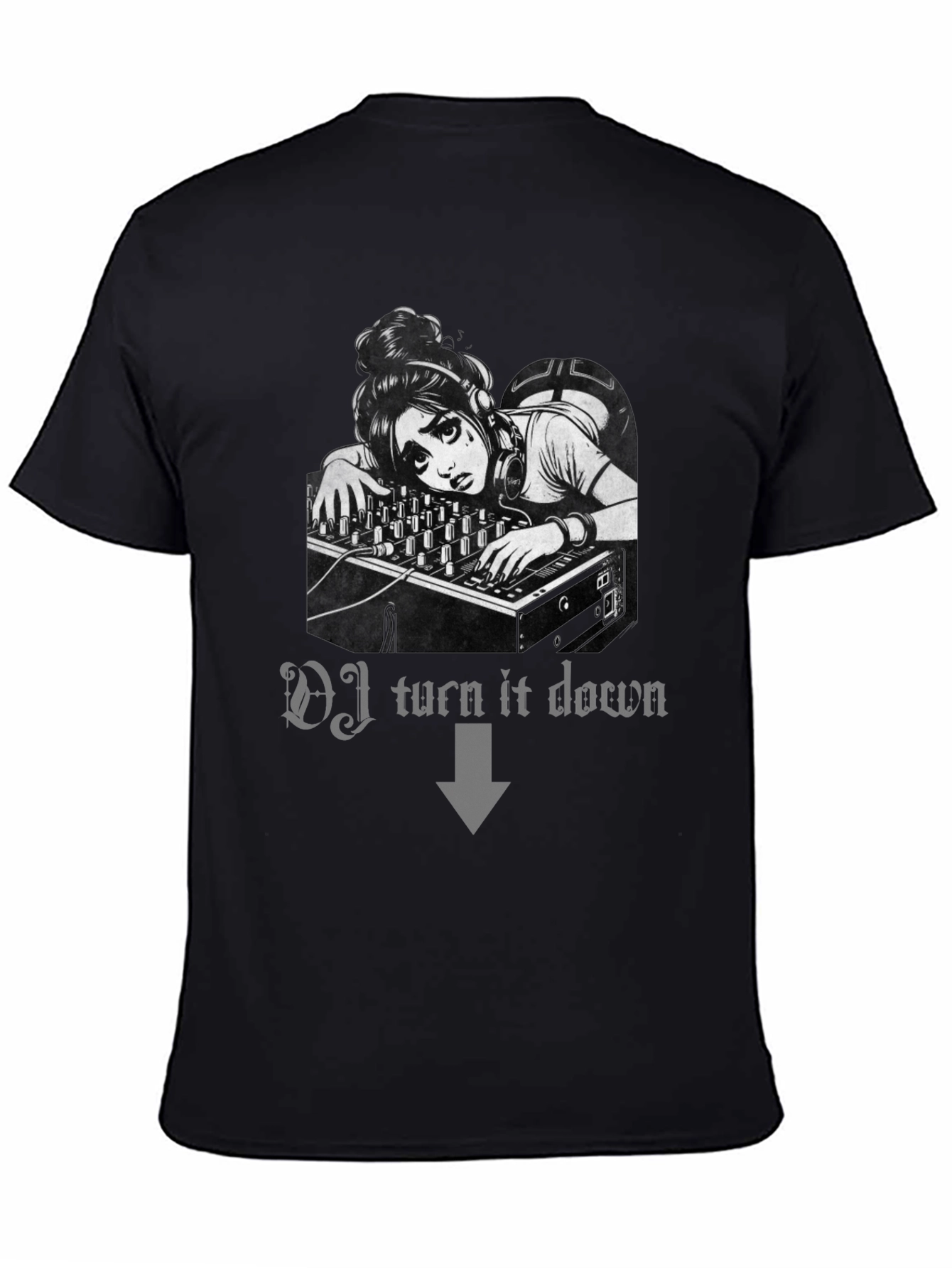 DJ Turn It Down Graphic Tee