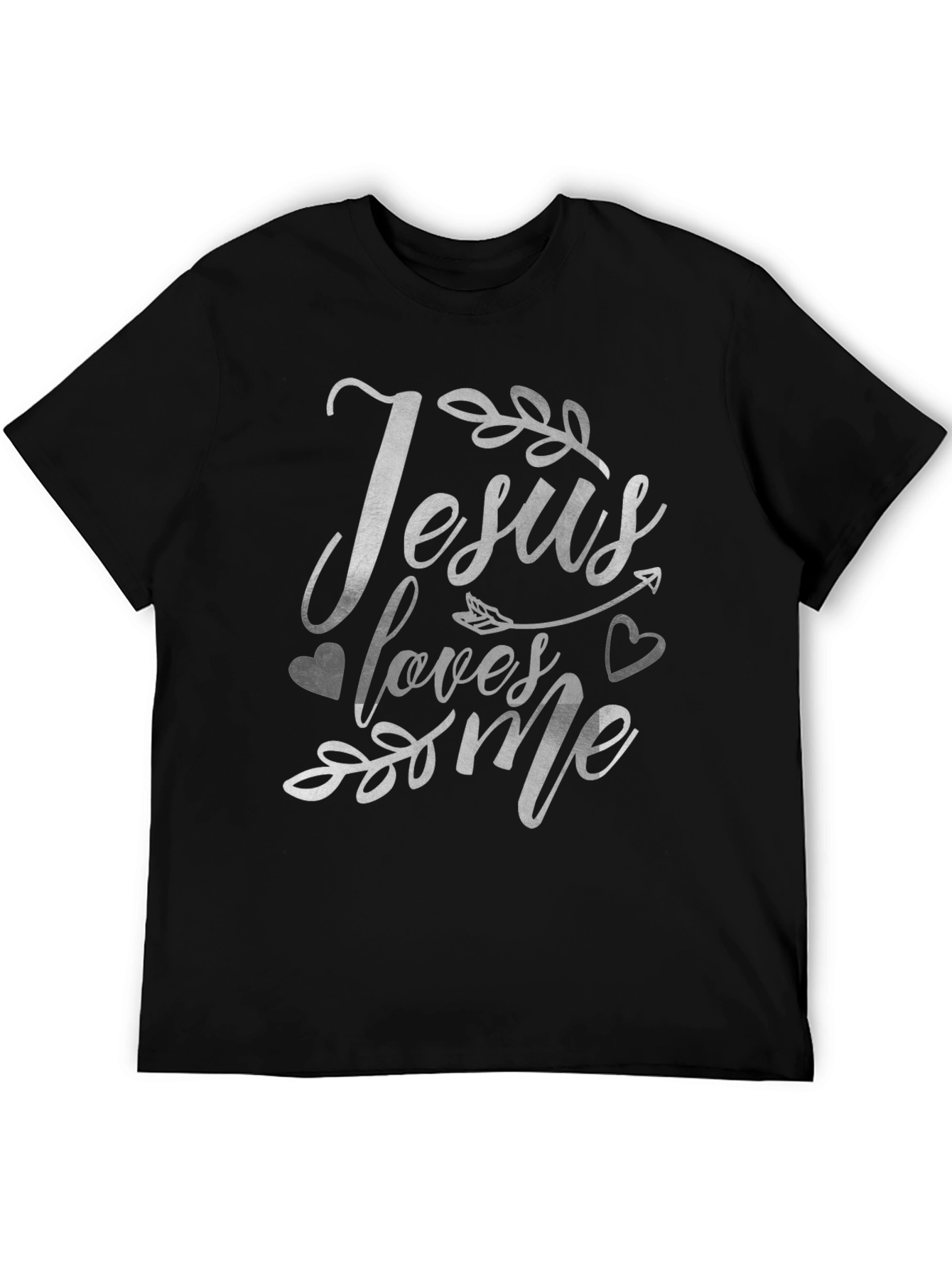 Jesus Loves Me Graphic Tee - Christian T-Shirt
