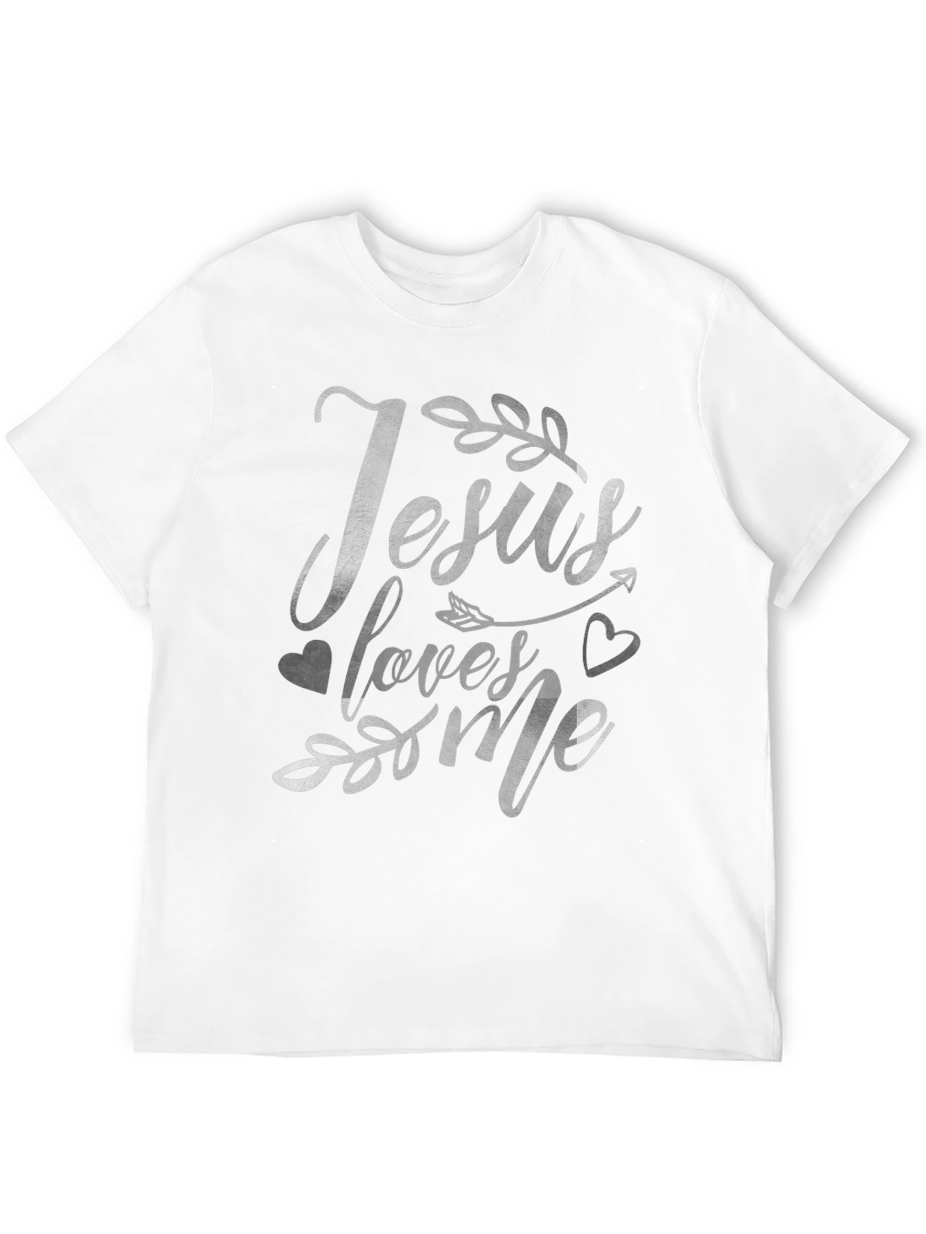 Jesus Loves Me Graphic Tee - Christian T-Shirt