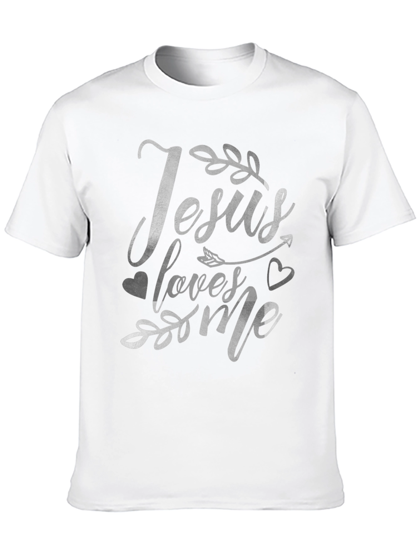 Jesus Loves Me Graphic Tee - Christian T-Shirt