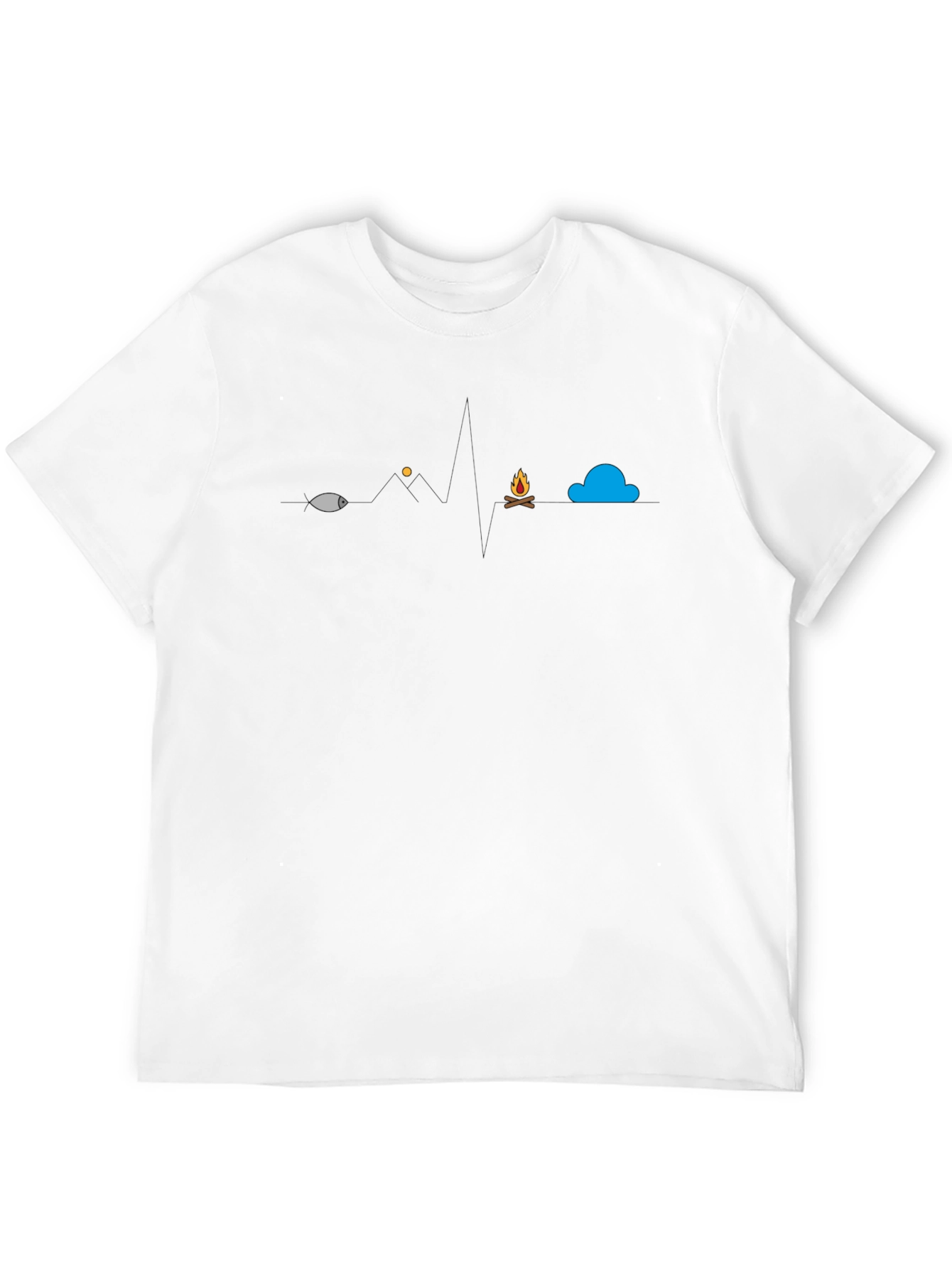 Heartbeat Graphic T-Shirt - Outdoor Life