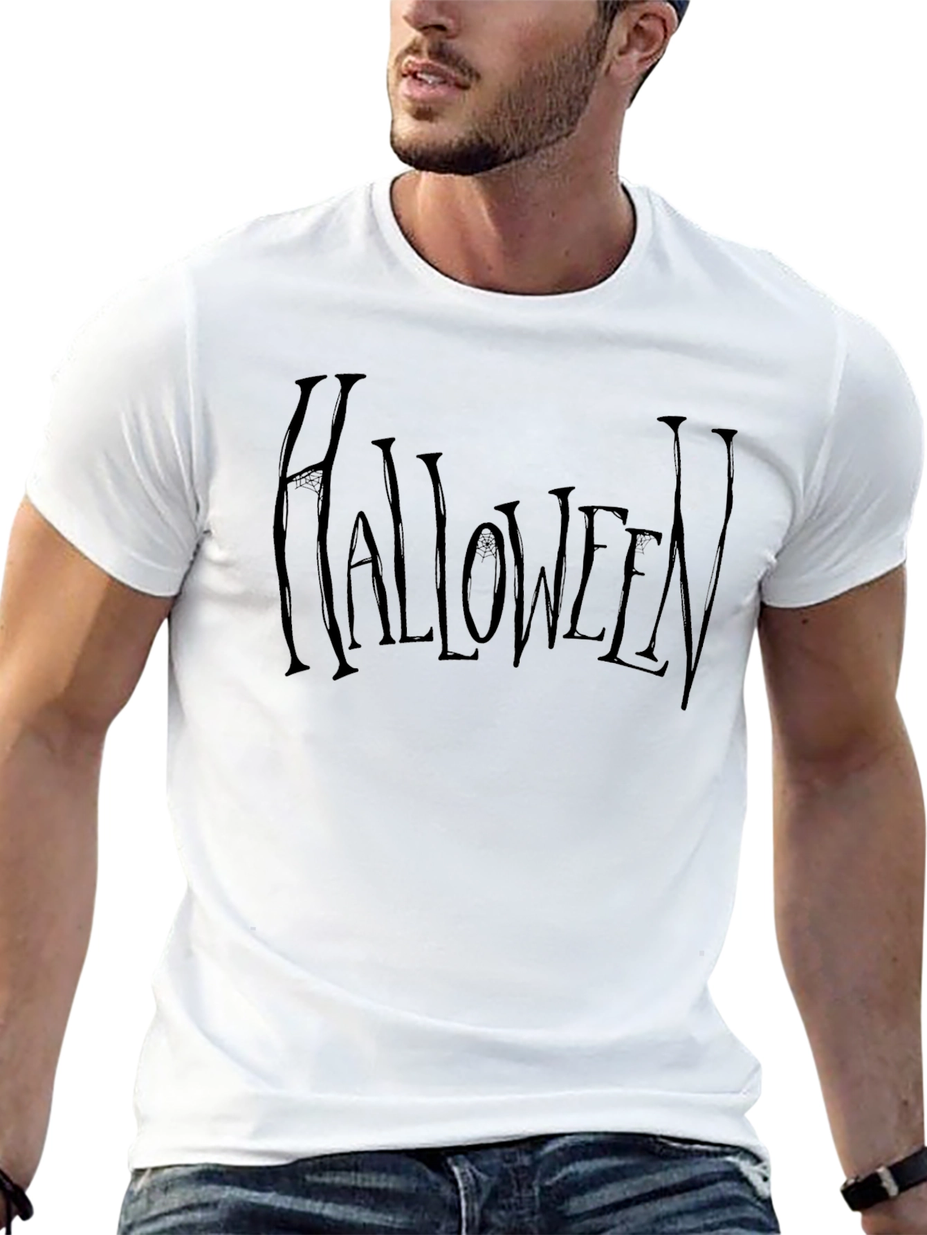 Halloween Graphic Black T-Shirt
