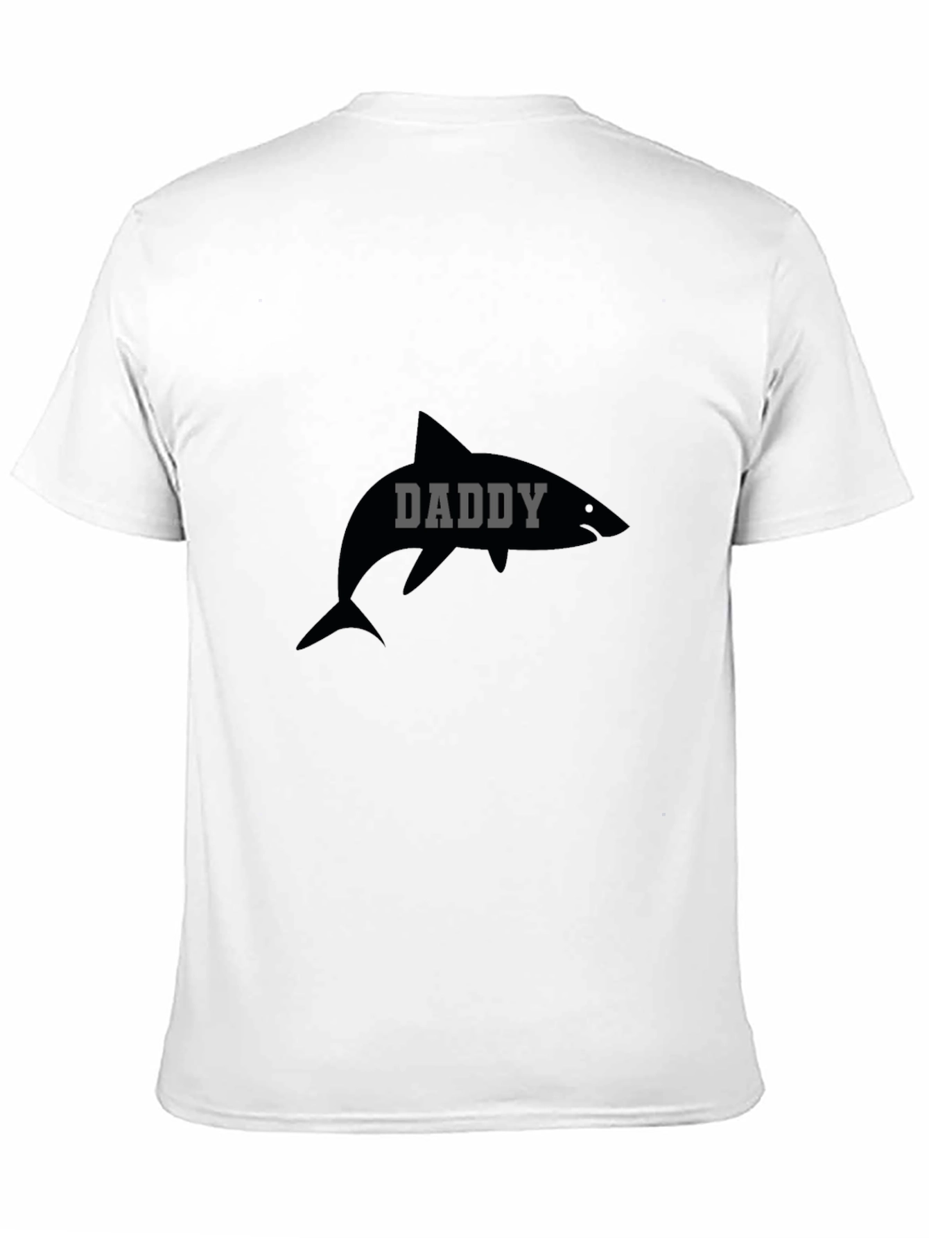 Daddy Shark T-Shirt - Black Graphic Tee