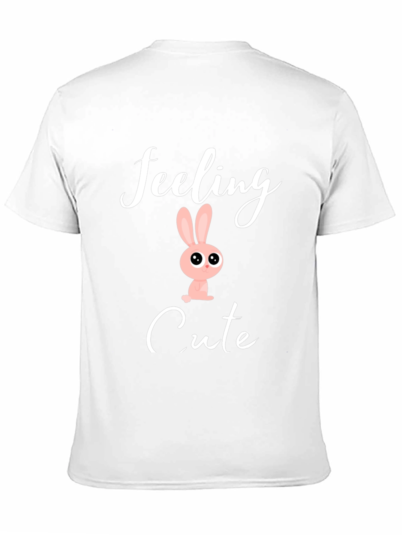 Feeling Cute Bunny T-Shirt - Black