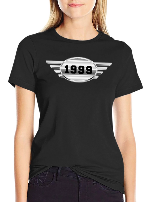 1999 Graphic Tee - Black Short Sleeve Crew Neck