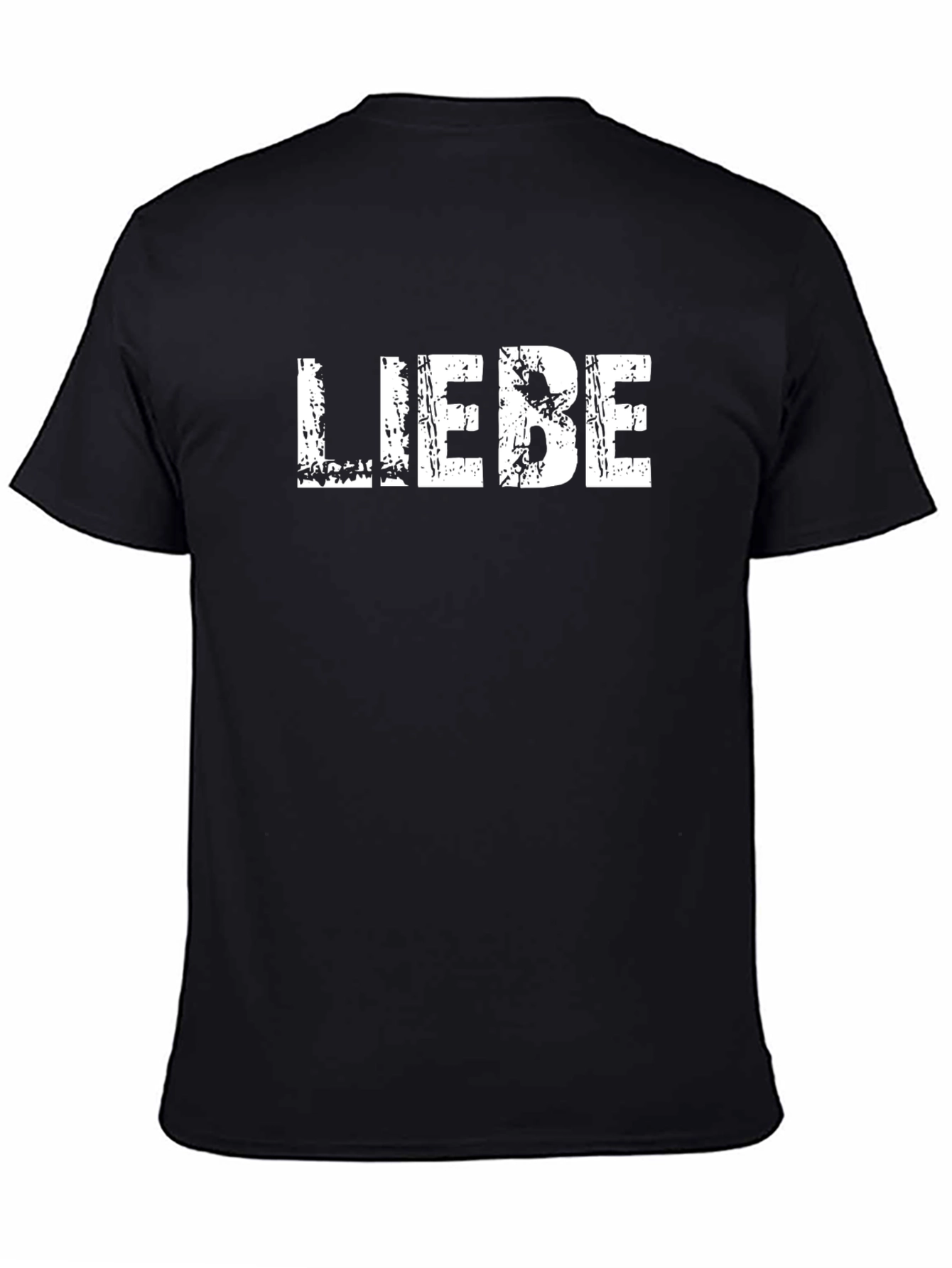 Liebe T-Shirt - Distressed Love Graphic