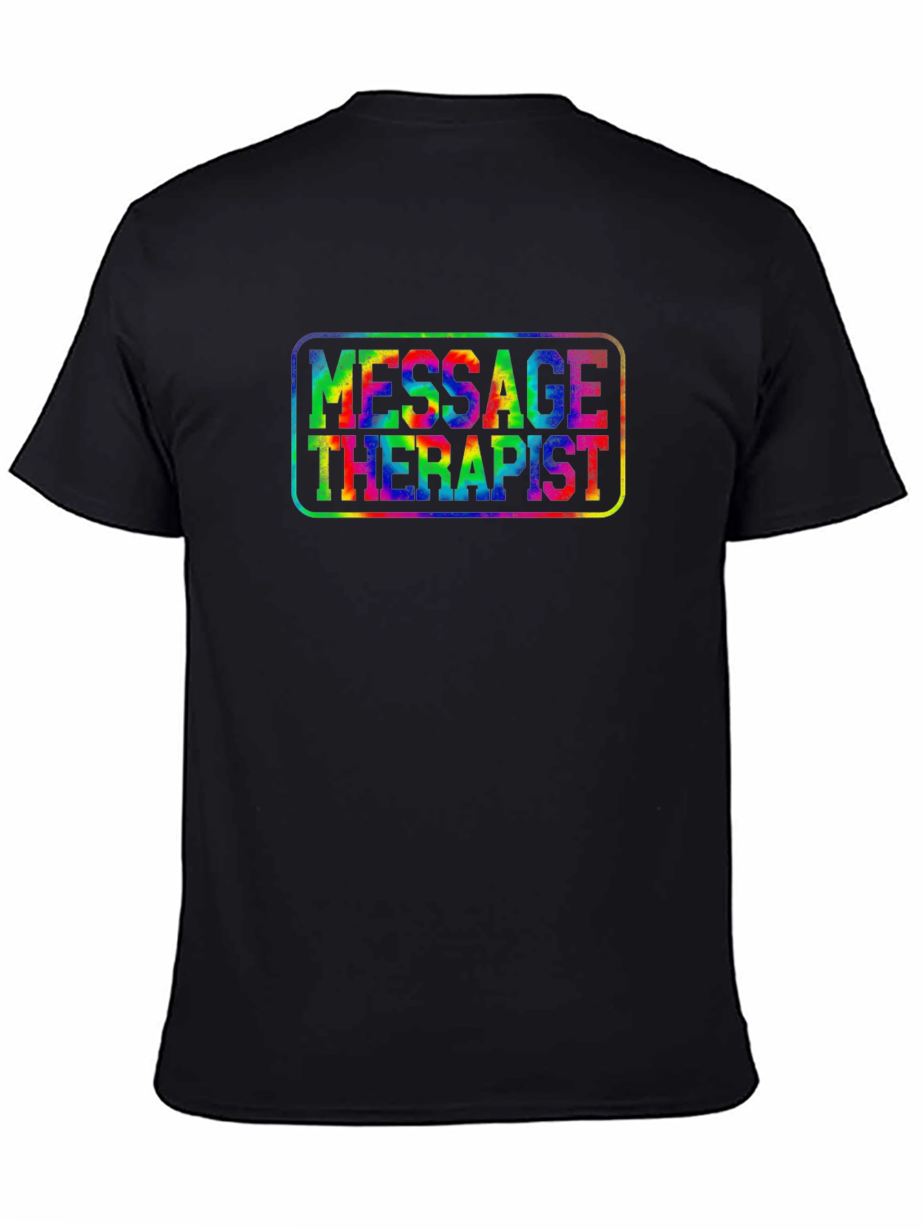Massage Therapist Tie-Dye T-Shirt
