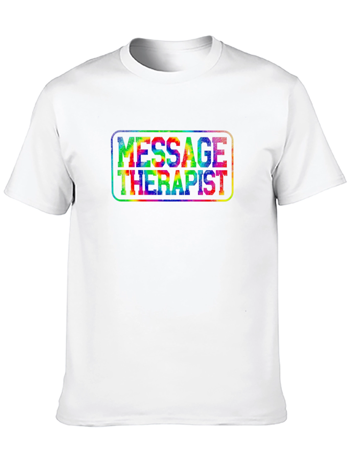Massage Therapist Tie-Dye T-Shirt