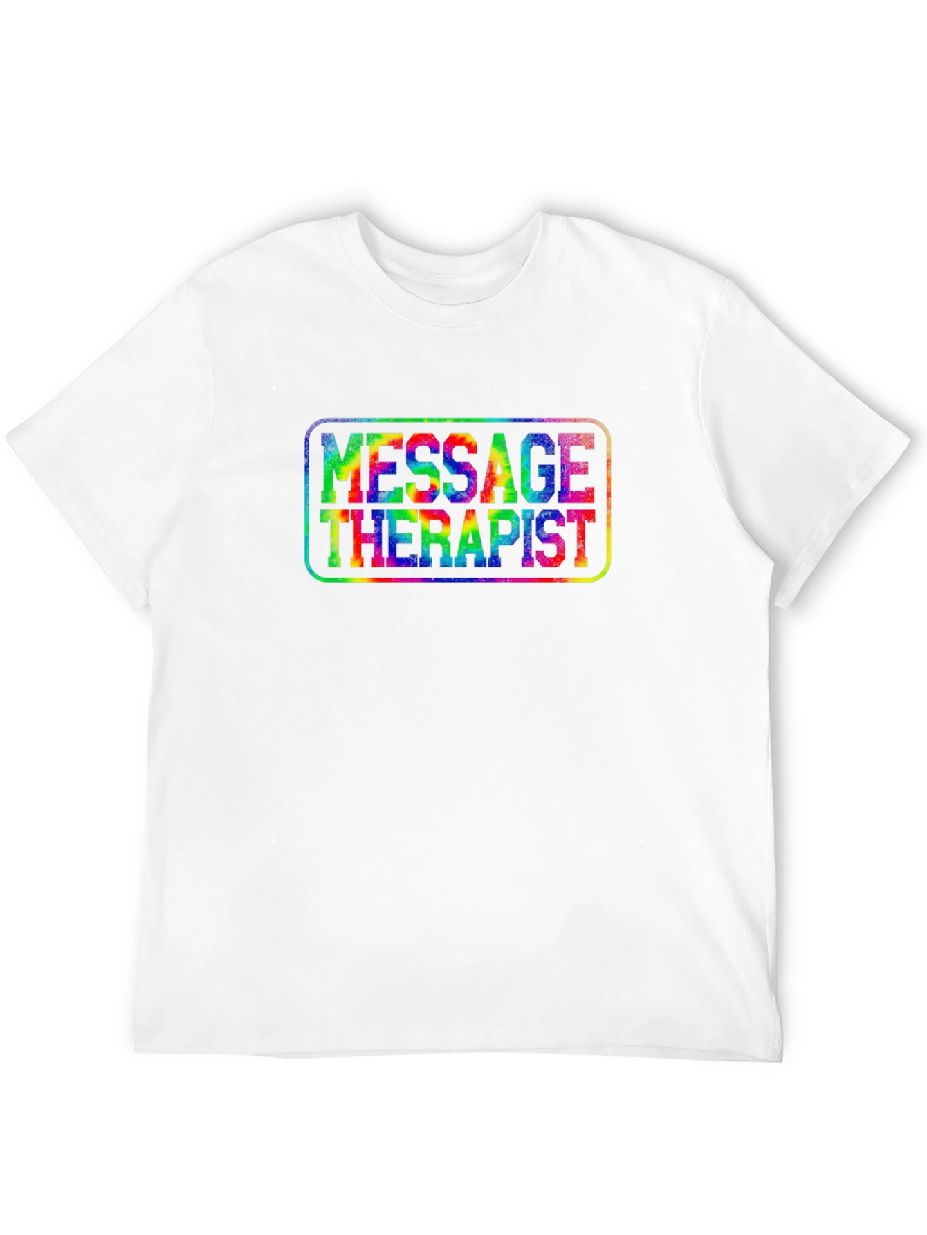 Massage Therapist Tie-Dye T-Shirt