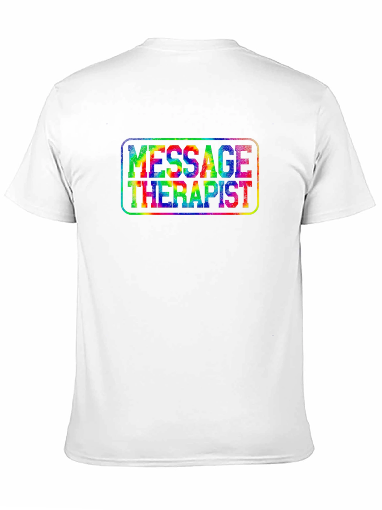 Massage Therapist Tie-Dye T-Shirt