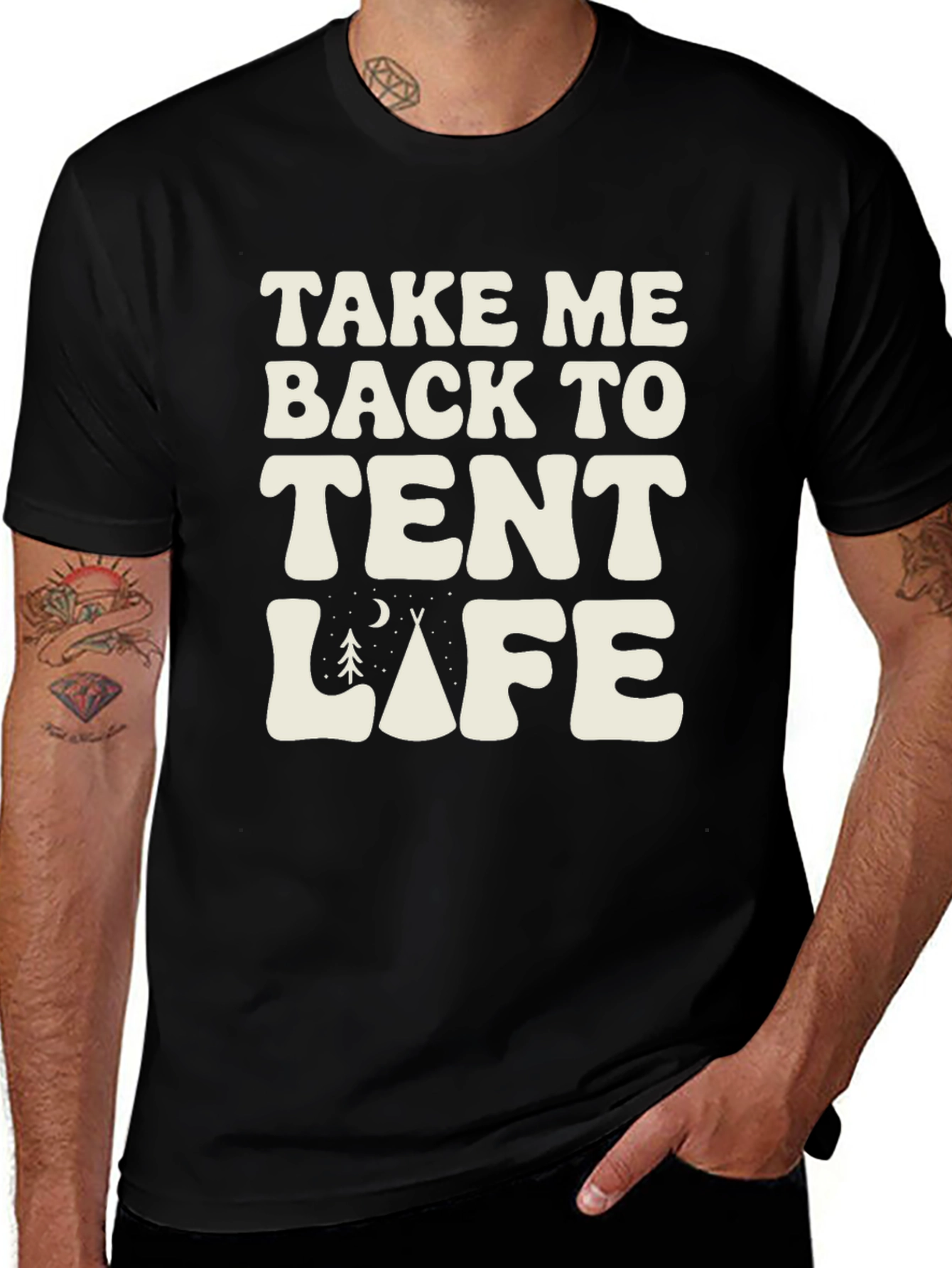 Tent Life Tee - Camping Shirt