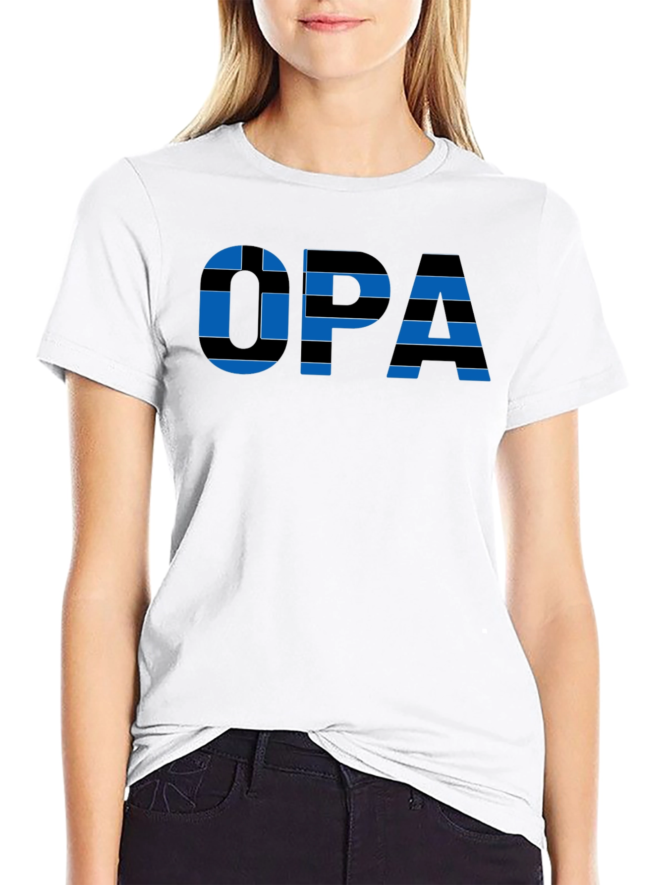 OPA Striped T-Shirt - German Grandfather Tee