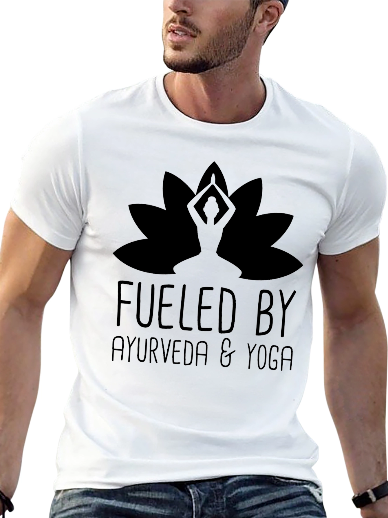 Fueled by Ayurveda & Yoga Graphic Tee