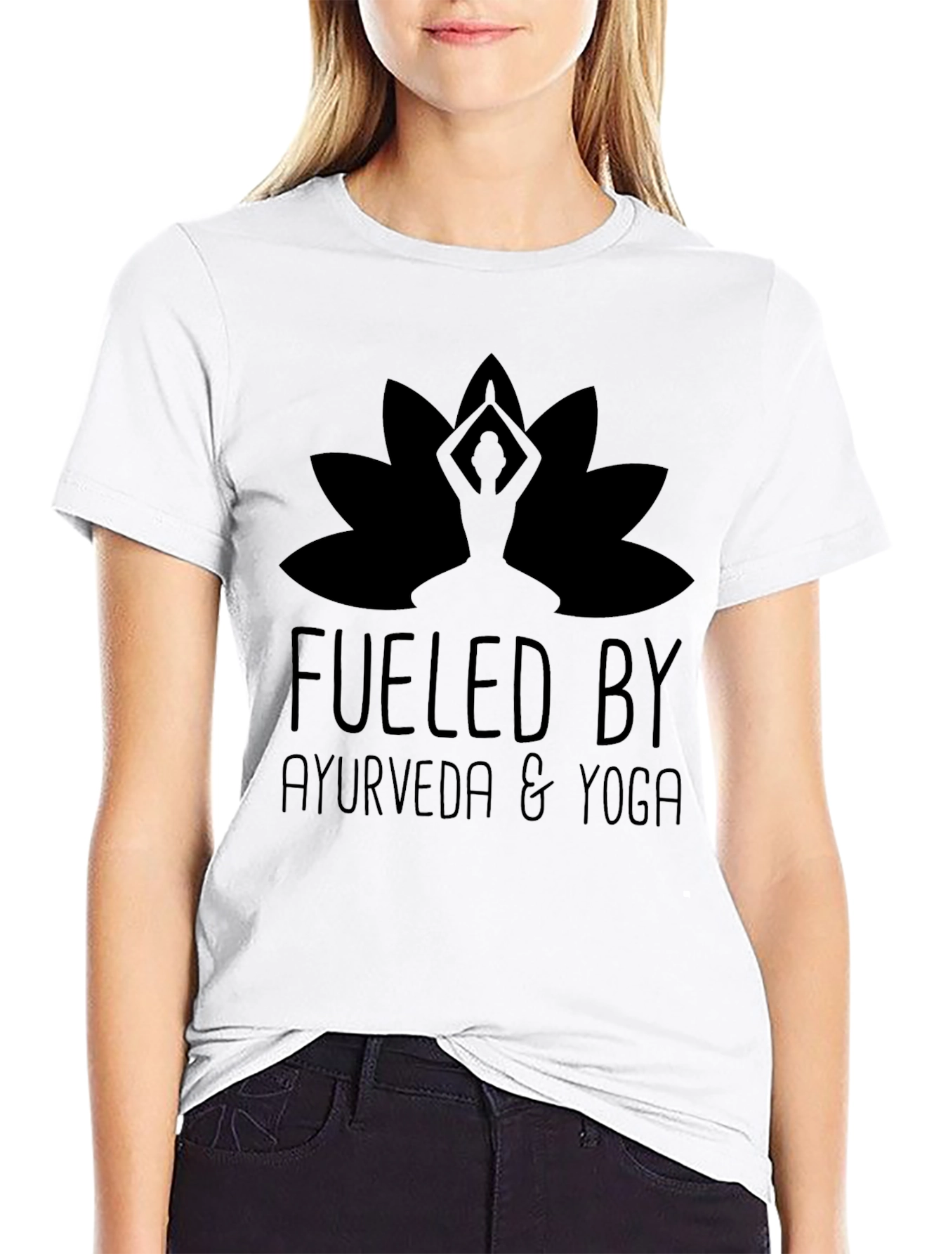 Fueled by Ayurveda & Yoga Graphic Tee