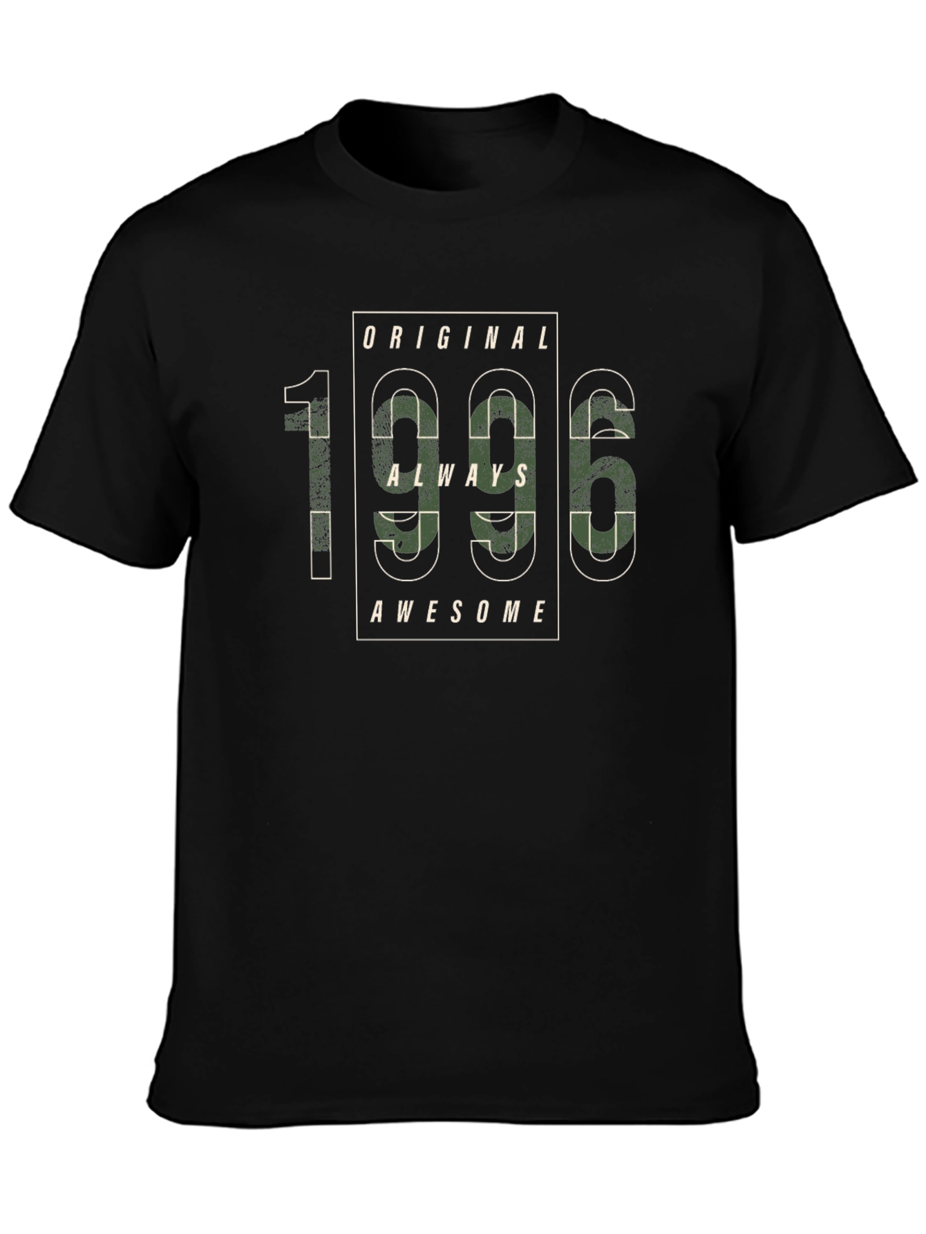 Original 1996 Always Awesome Black T-Shirt